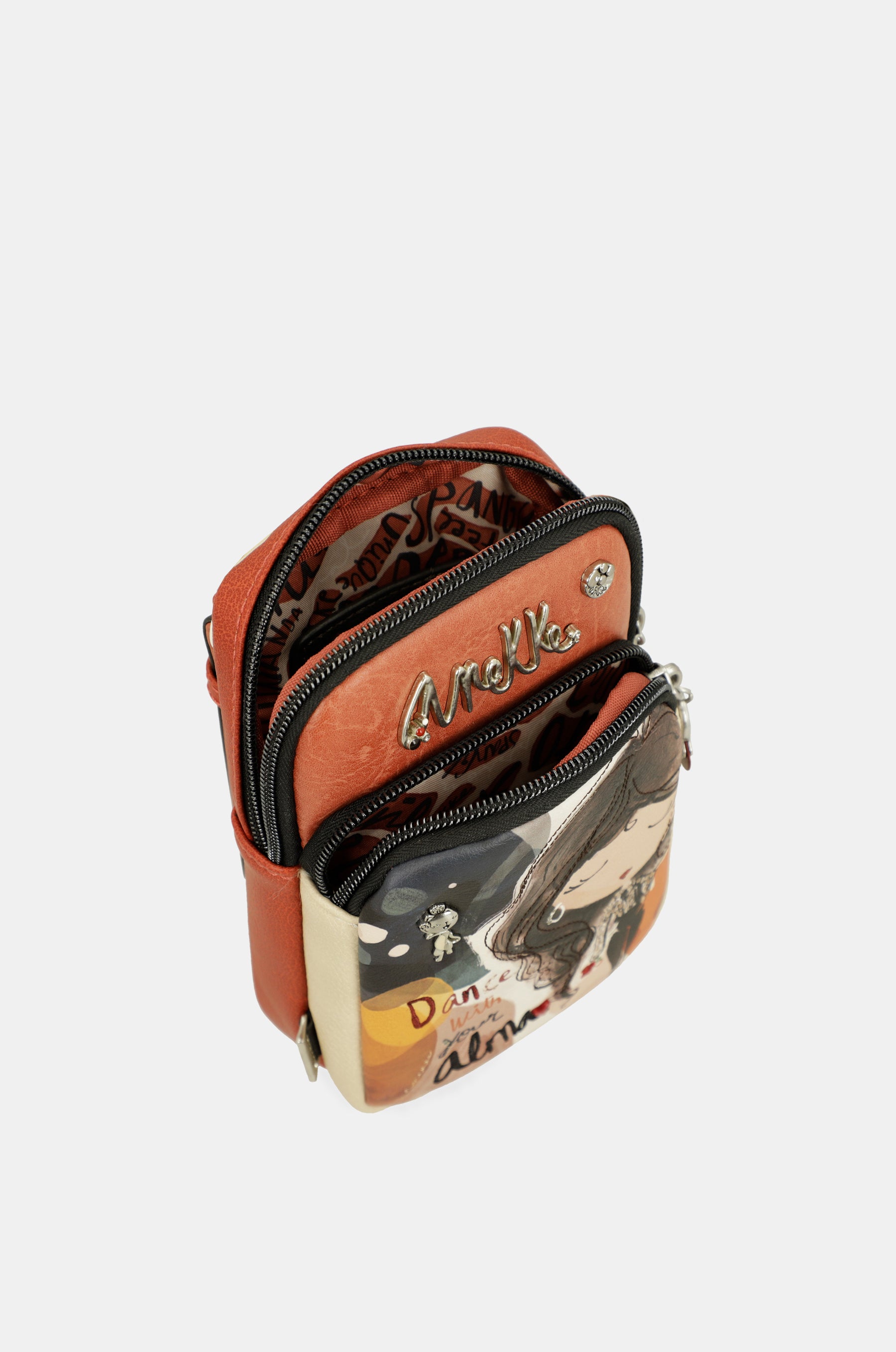 Mini crossbody bag with pocket Alma