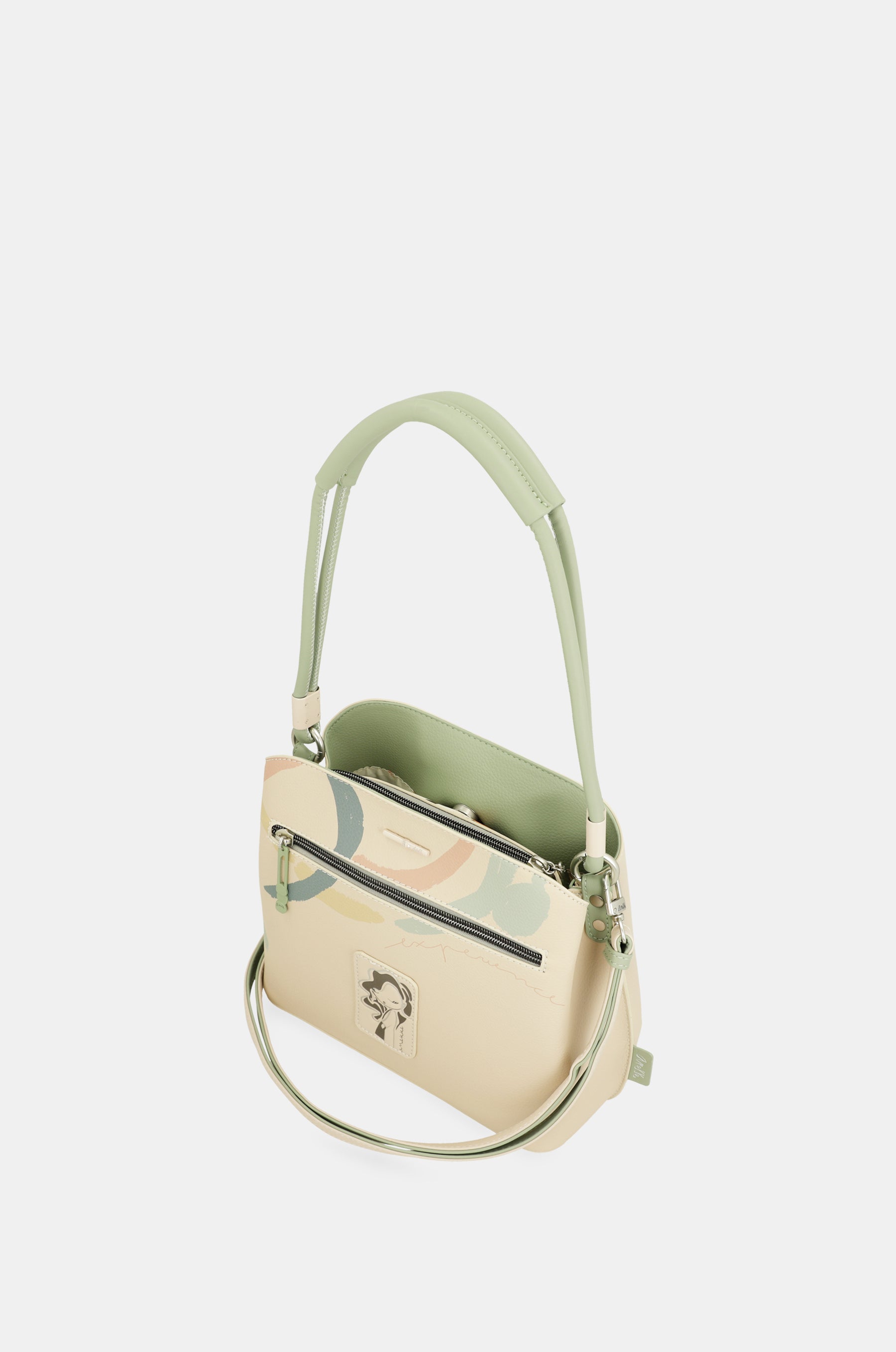 Triple compartment crossbody bag Alma