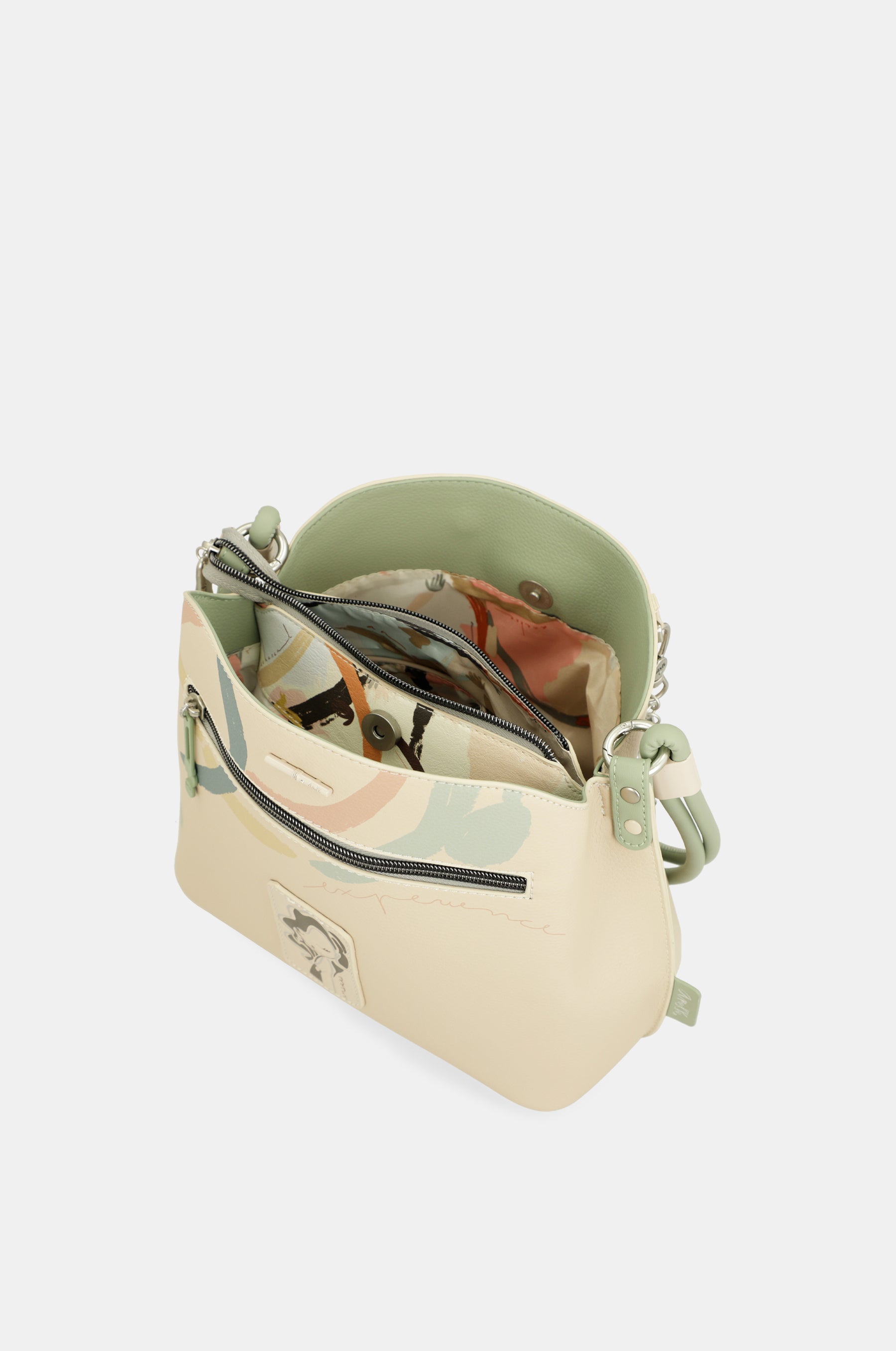 Triple compartment crossbody bag Alma