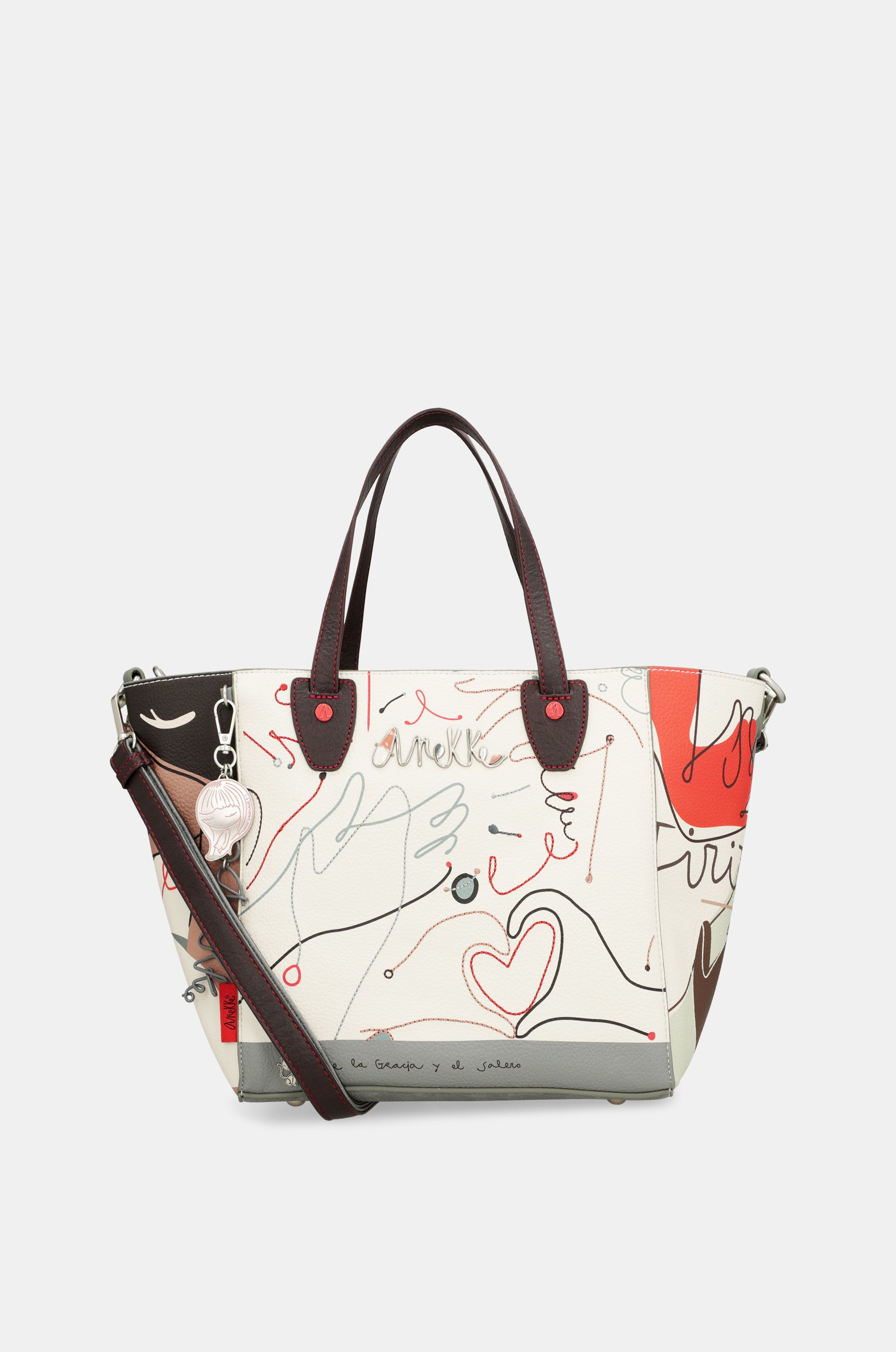 Black shopper bag Alma