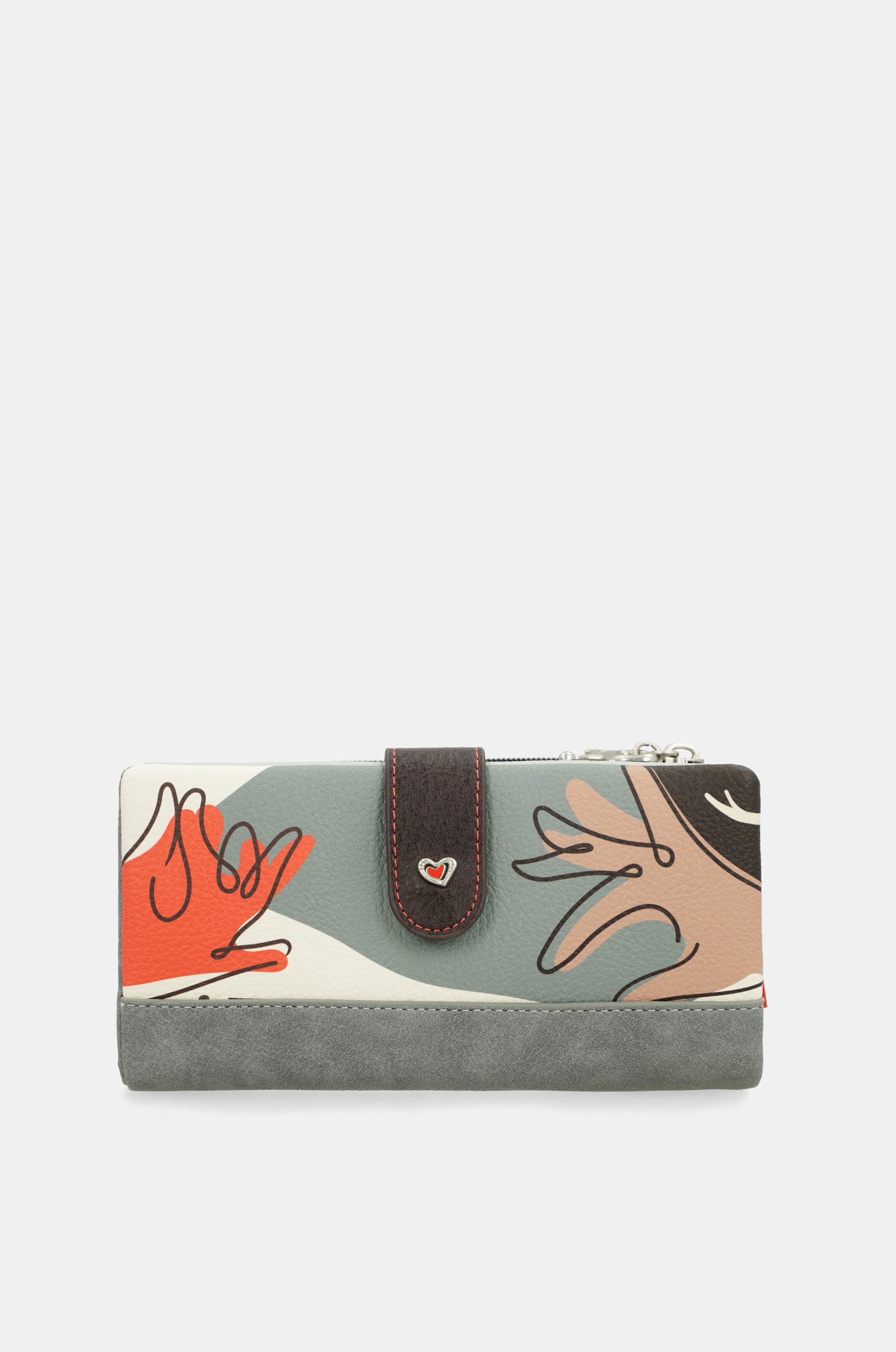 Large flexible RFID wallet Alma