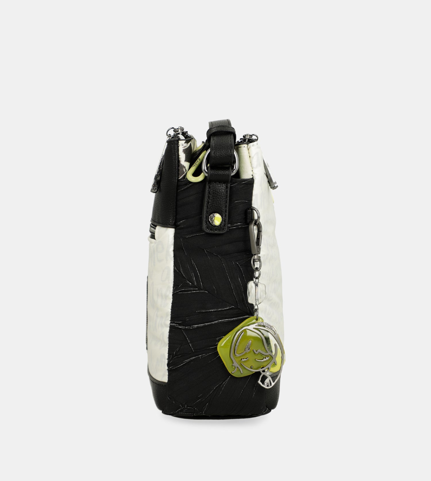 Printed crossbody bag with 3 compartments Nature Towanda