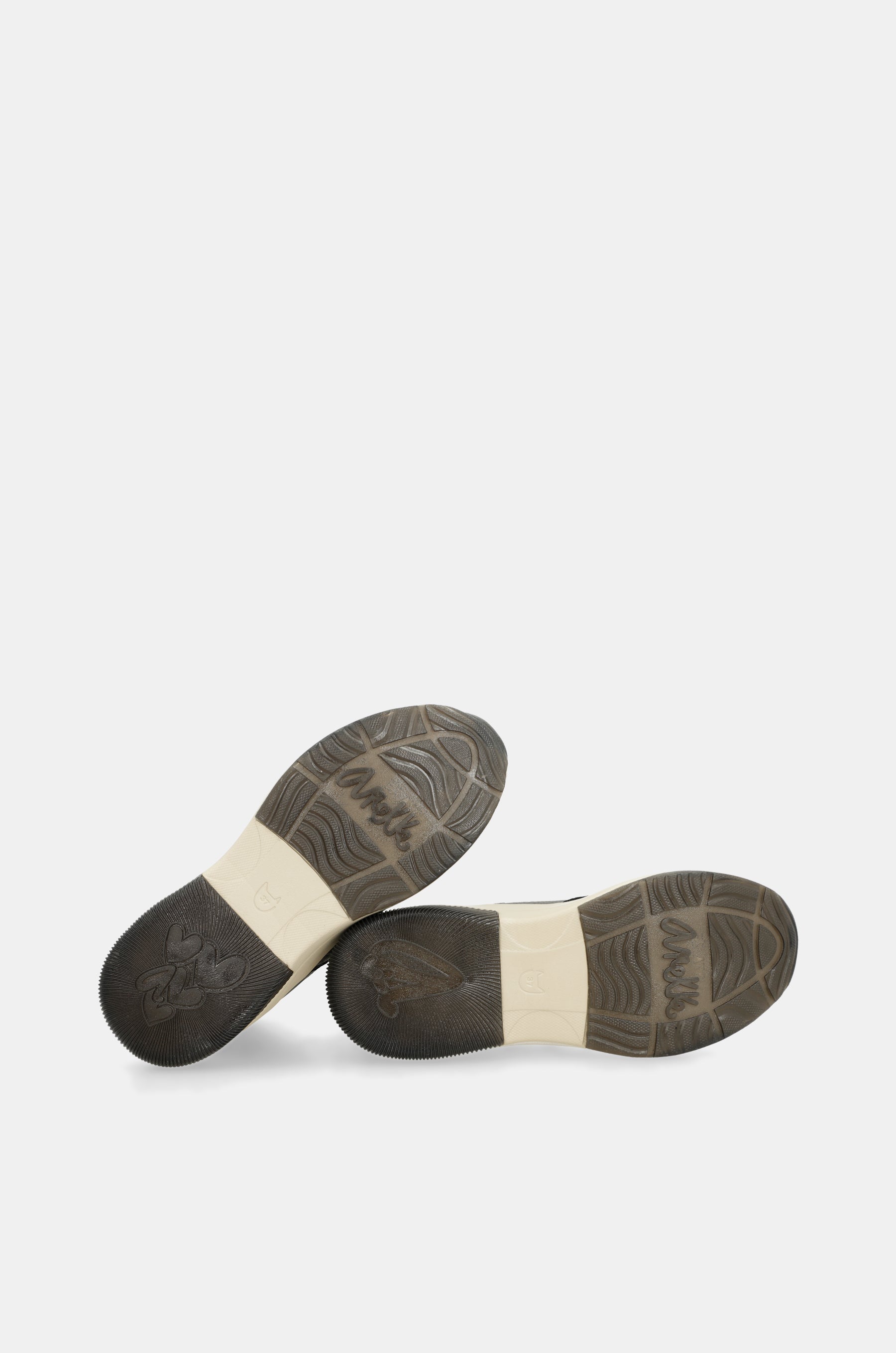 Anthracite printed sporty ankle boot