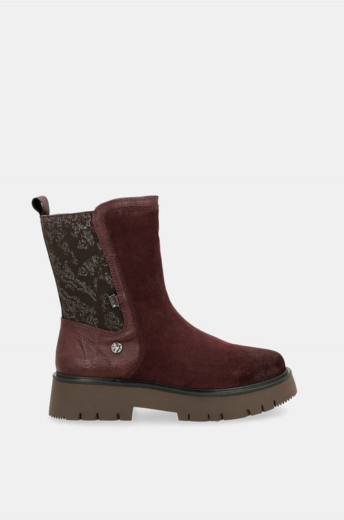 Evolution burgundy boots