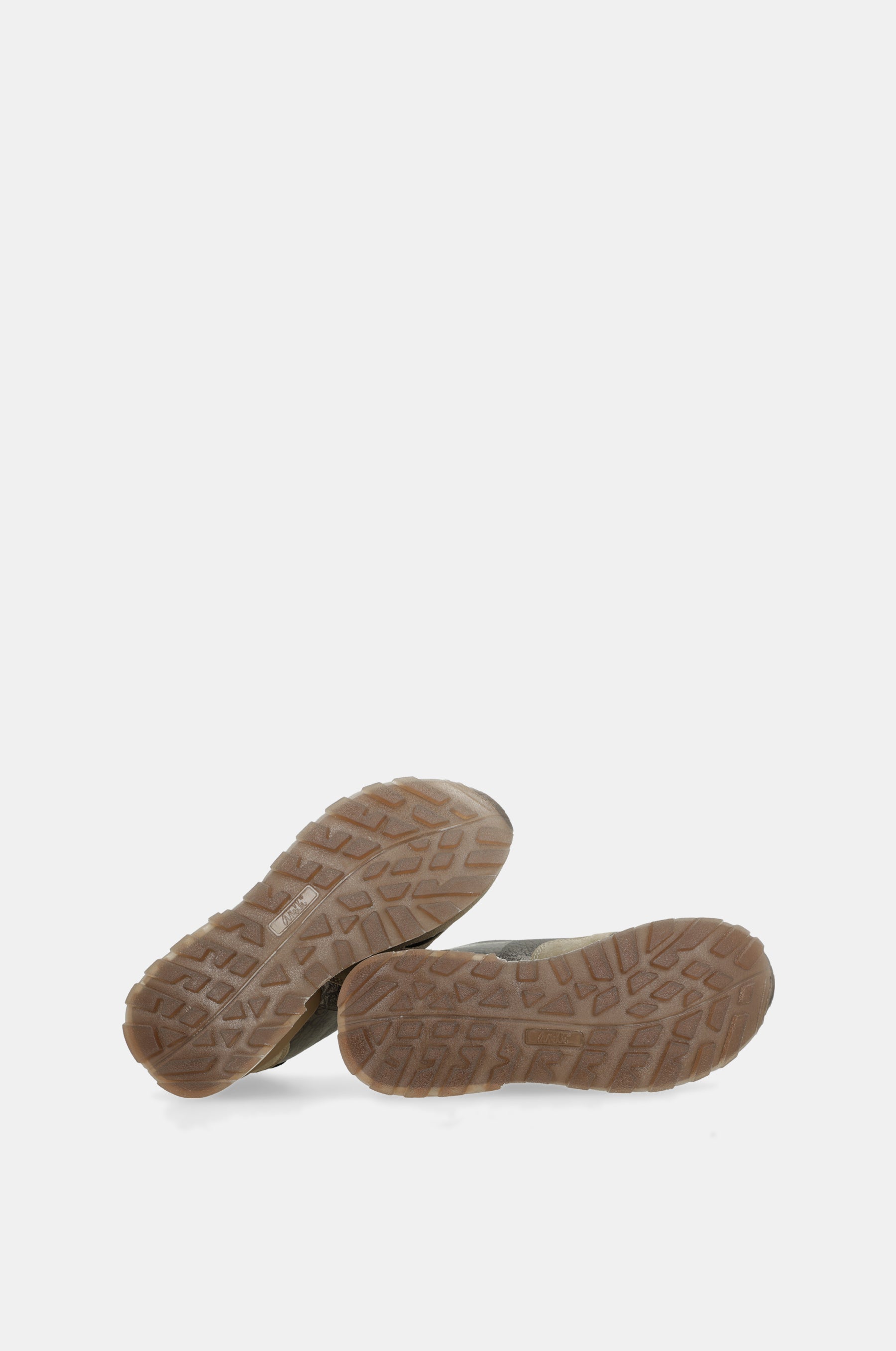 Metallic beige sneakers
