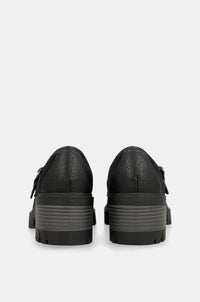 Black loafers