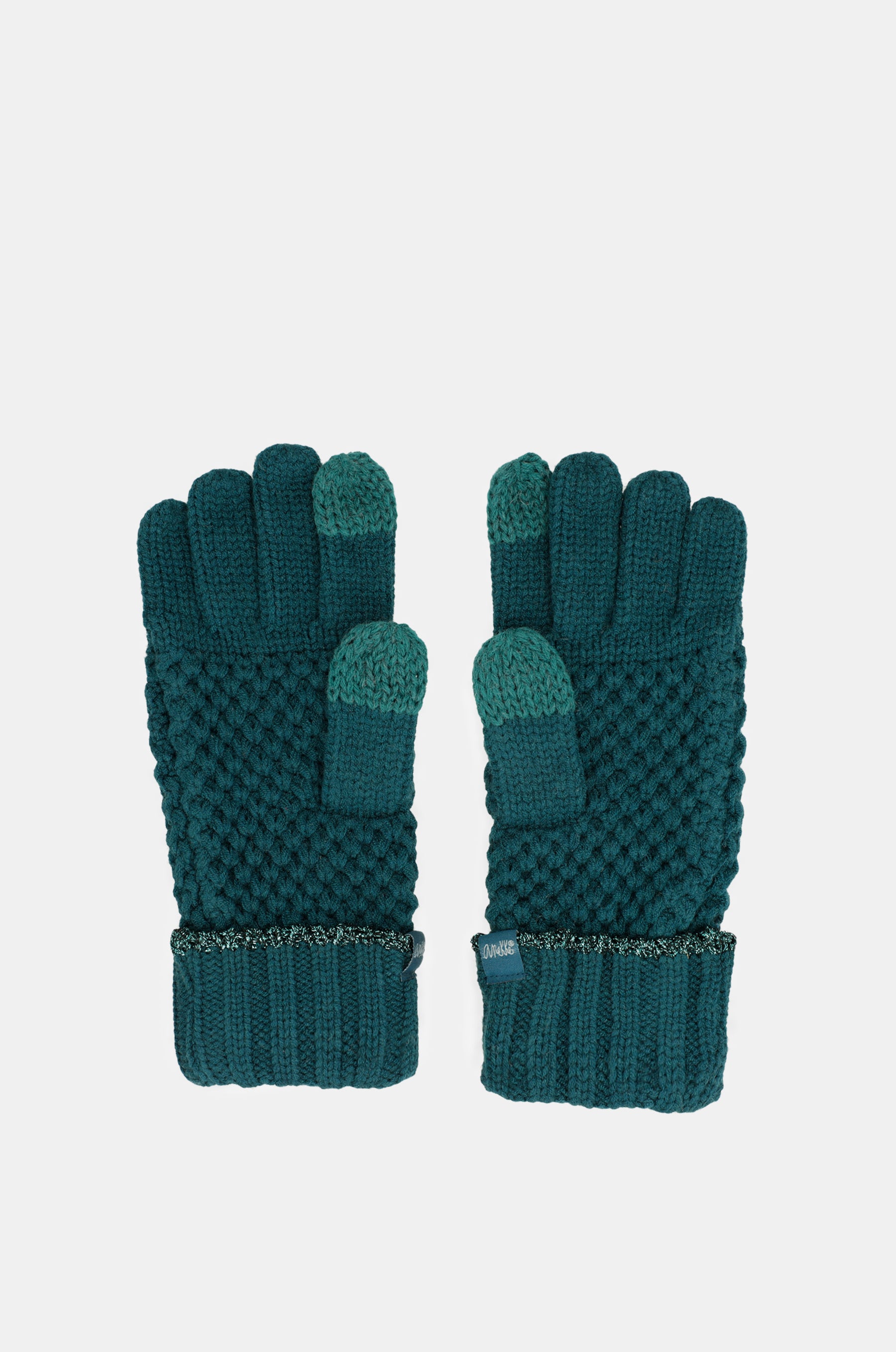 Real knitted gloves