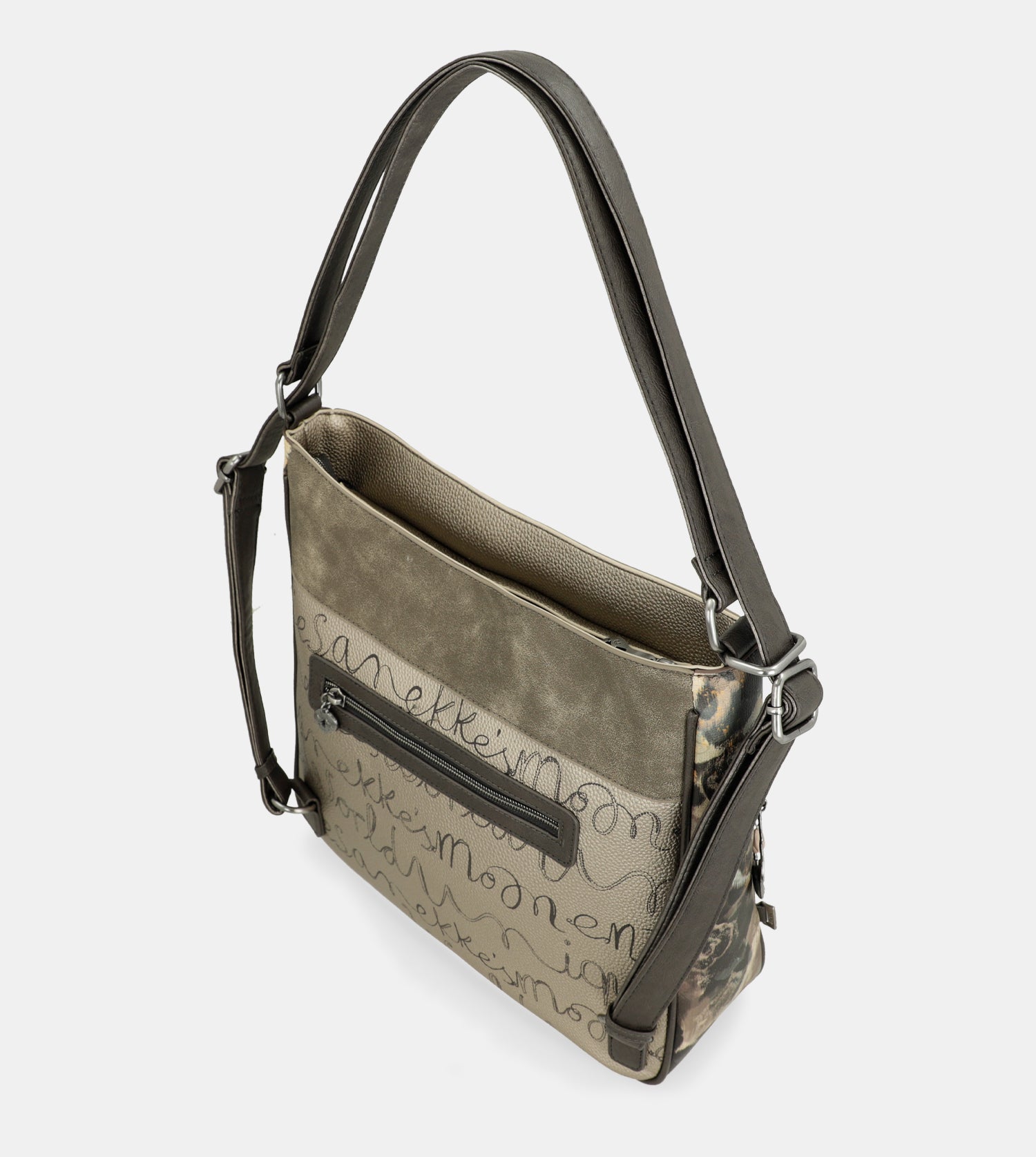Real bag convertible into backpack