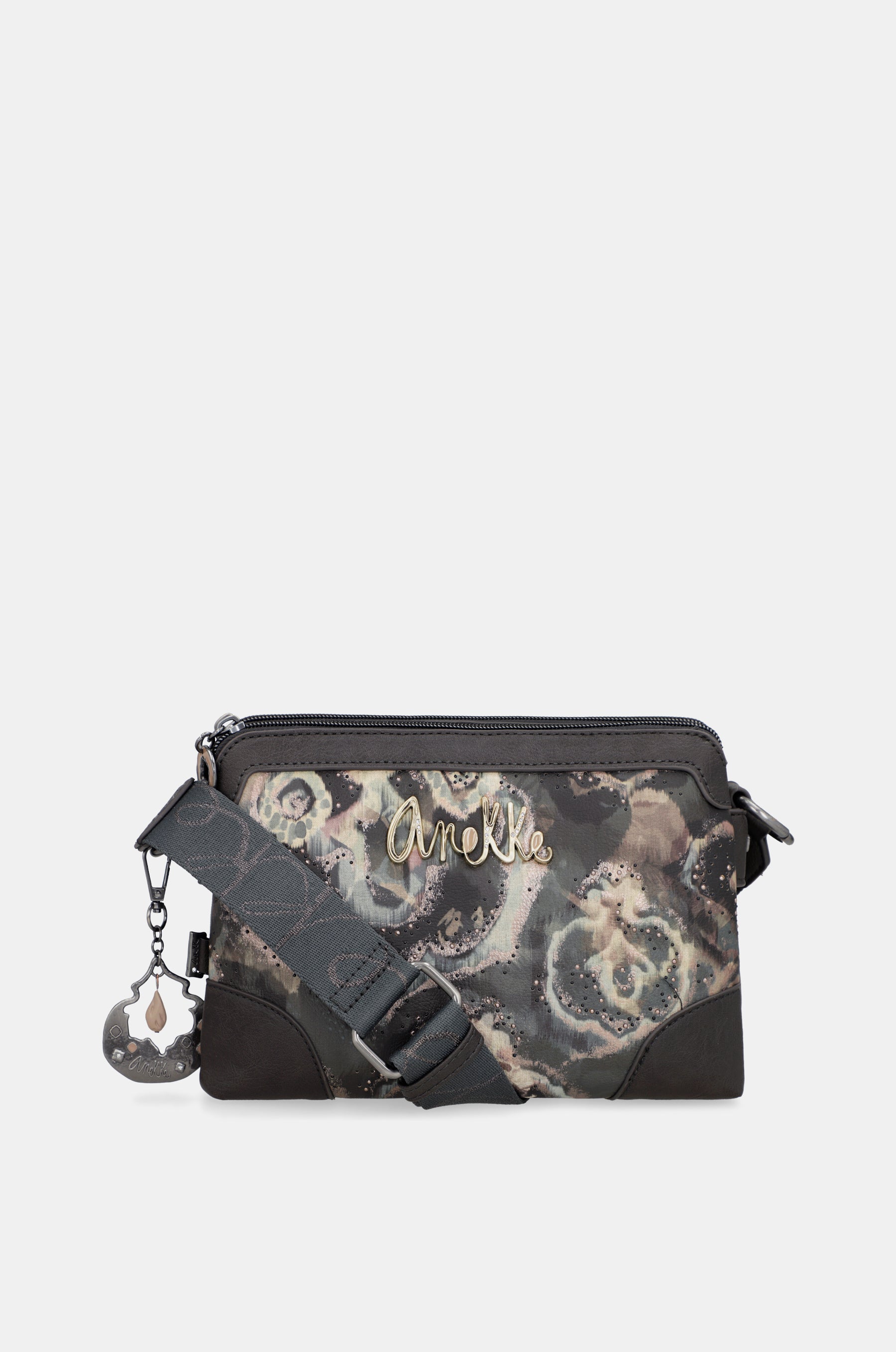 Manifesto double-compartment crossbody bag