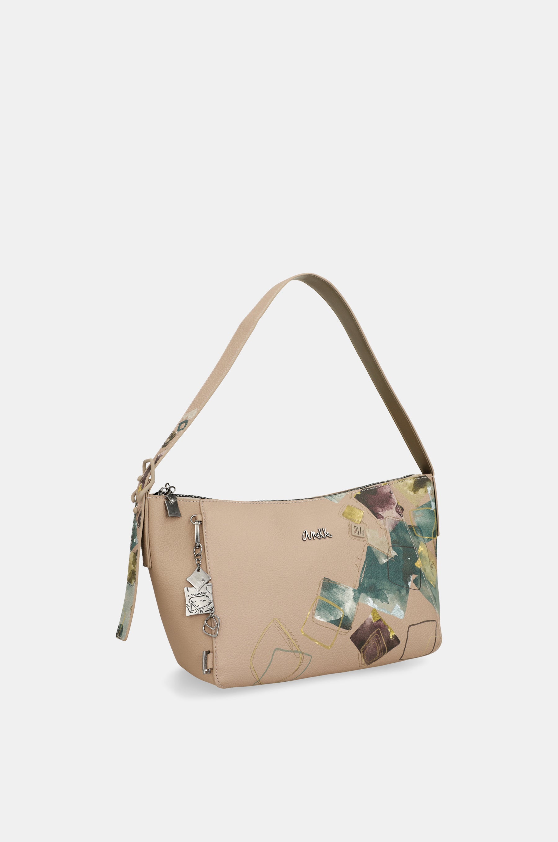 Evolution oval shoulder bag