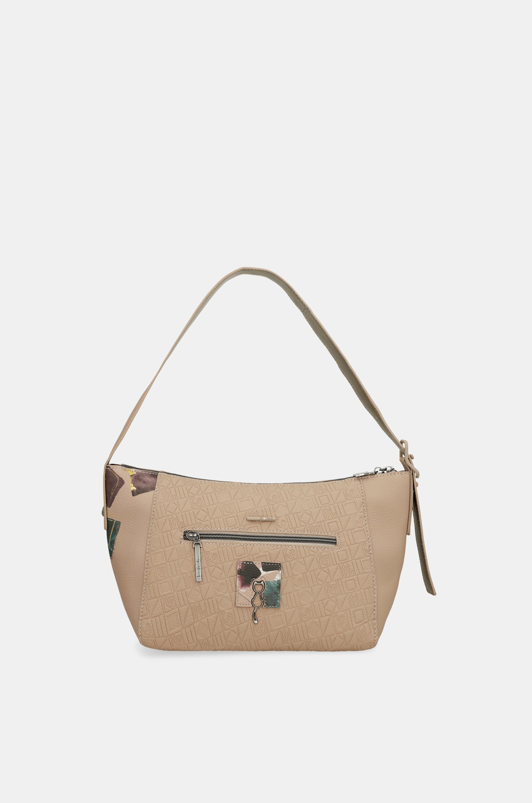 Evolution oval shoulder bag