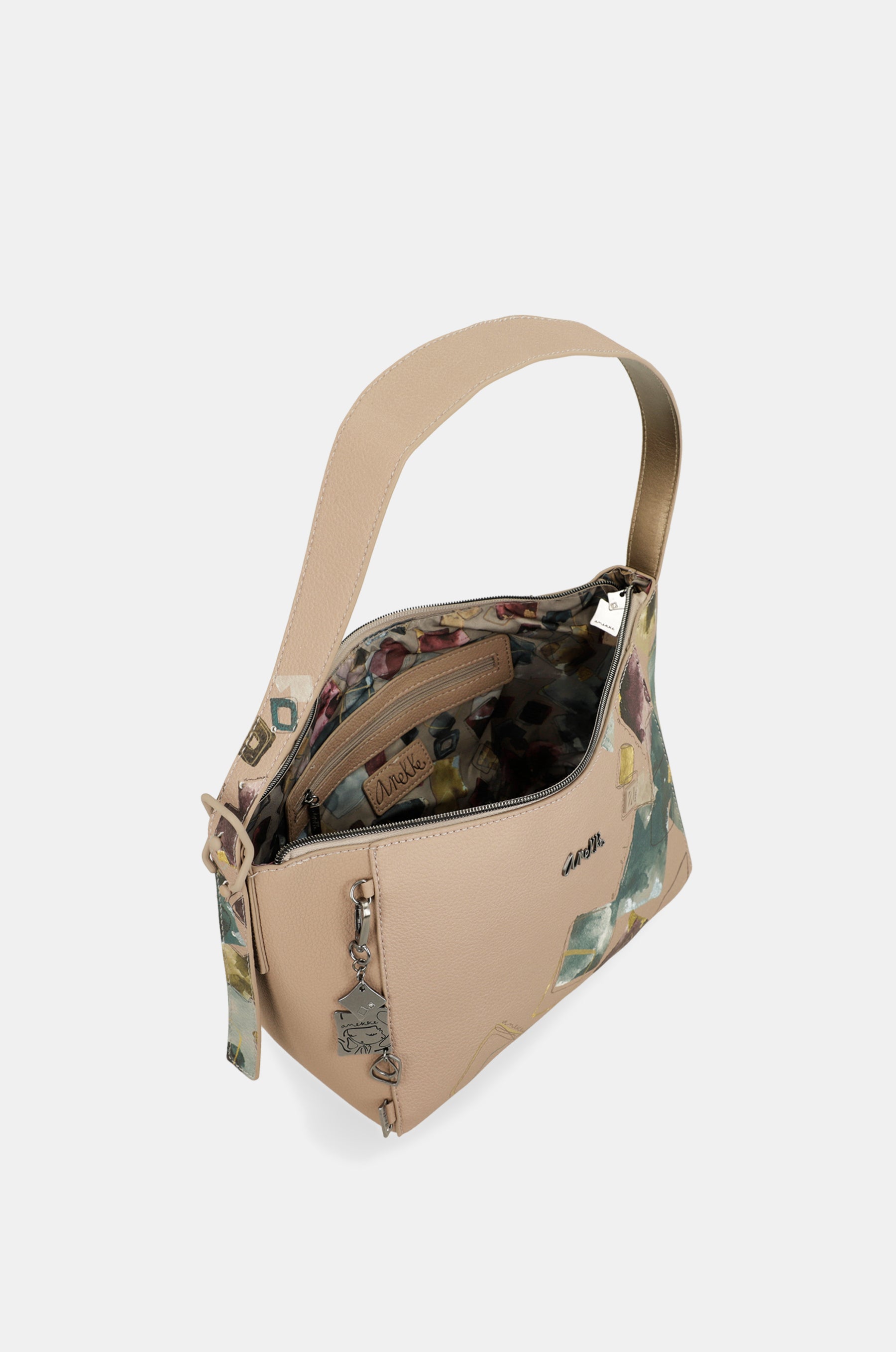 Evolution oval shoulder bag