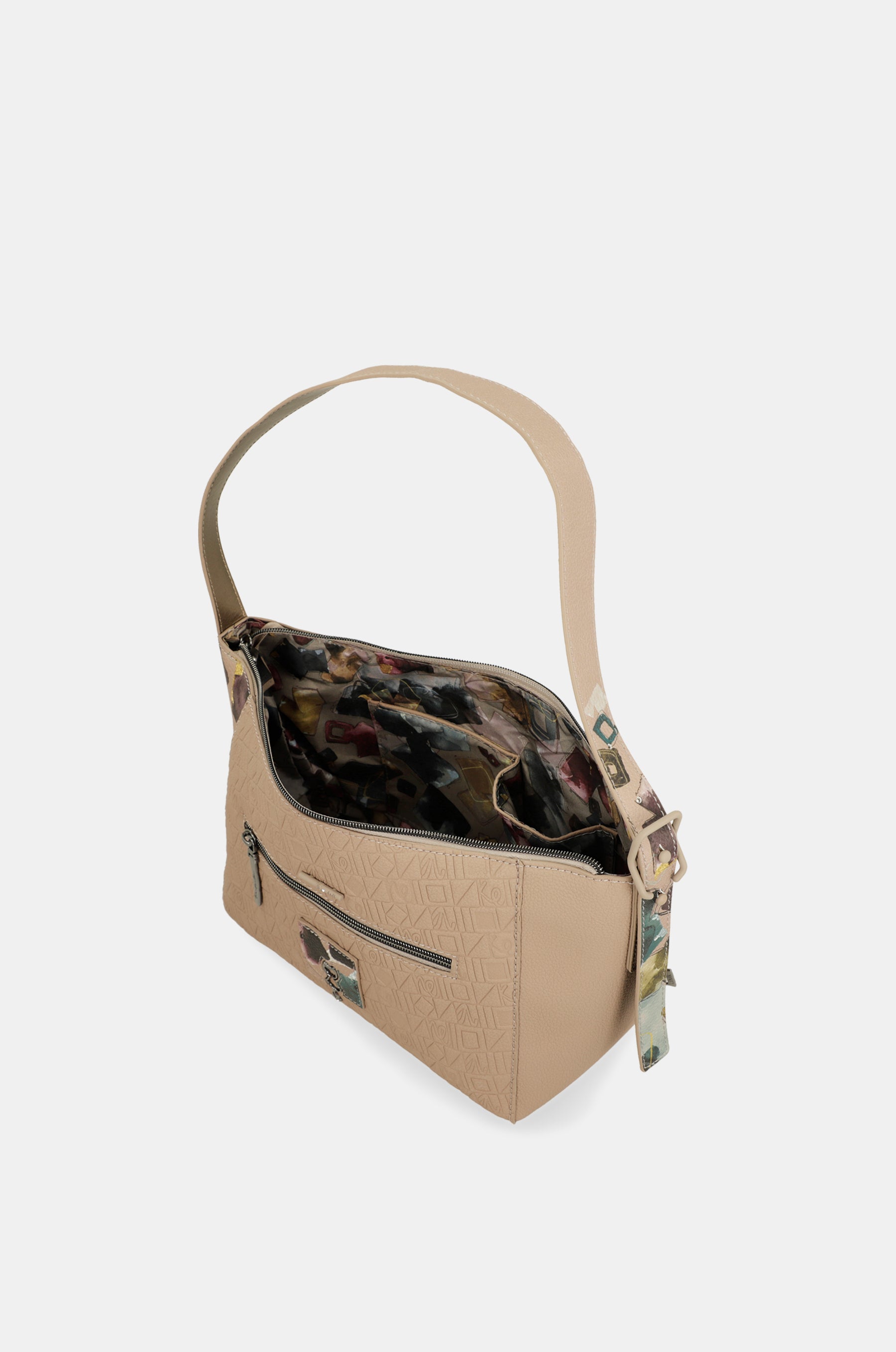 Evolution oval shoulder bag