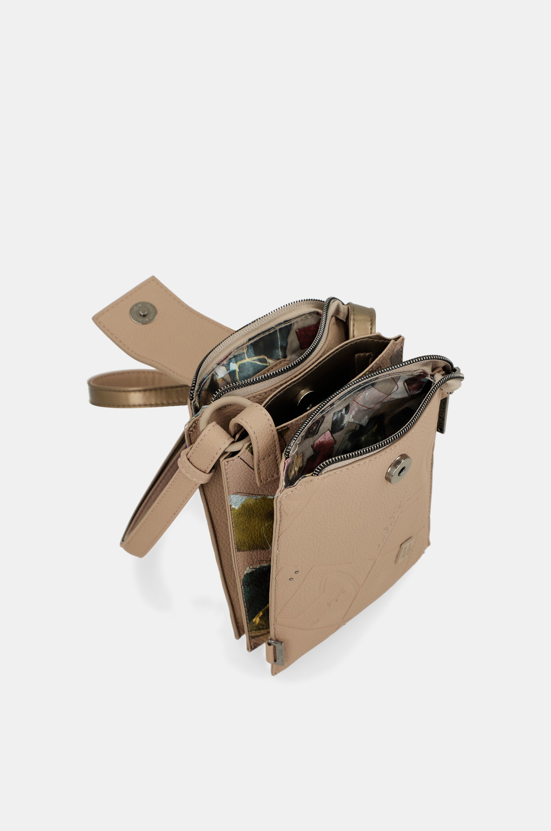 Evolution mini crossbody bag with flap