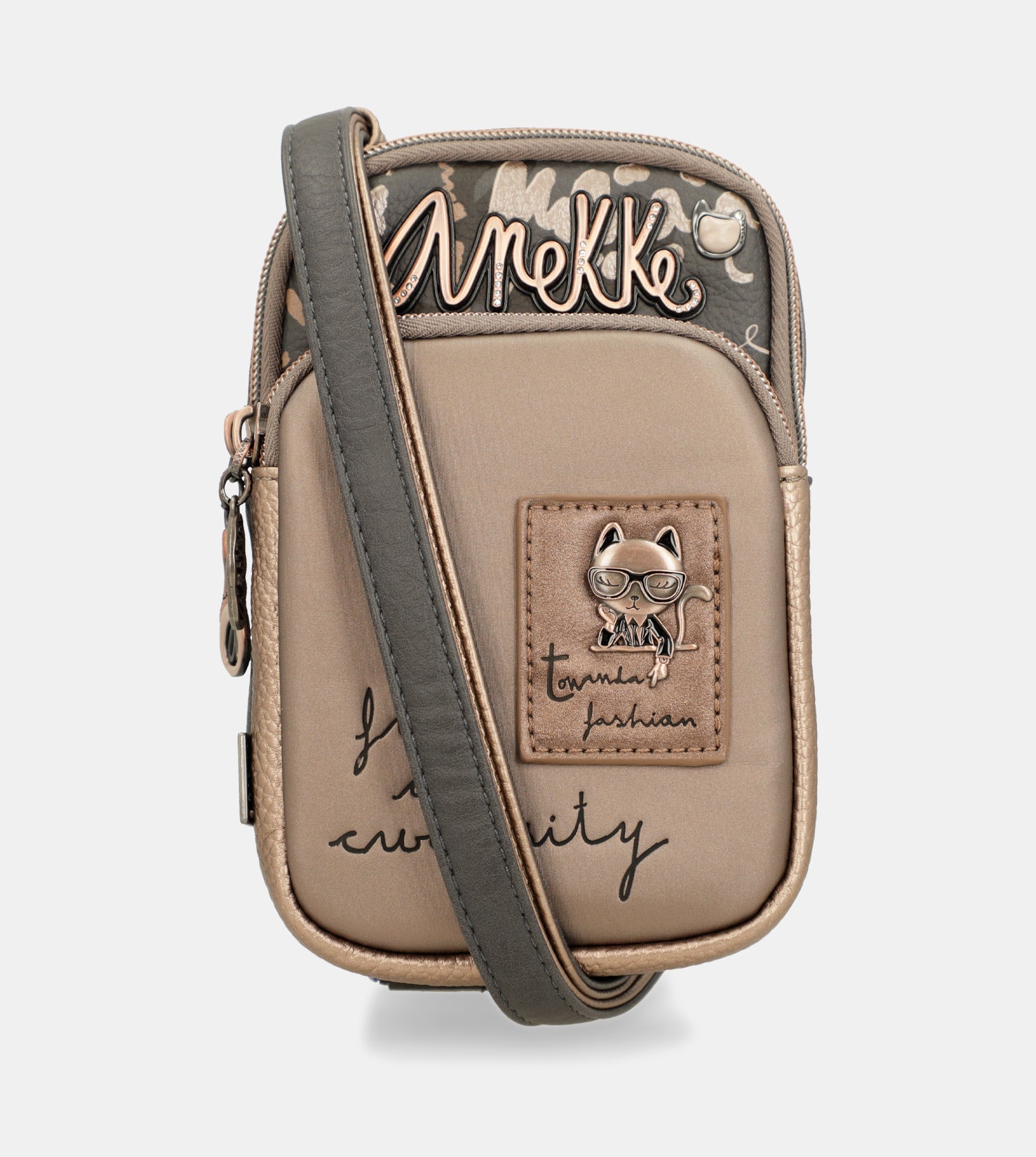 Intentions mini crossbody bag with pocket