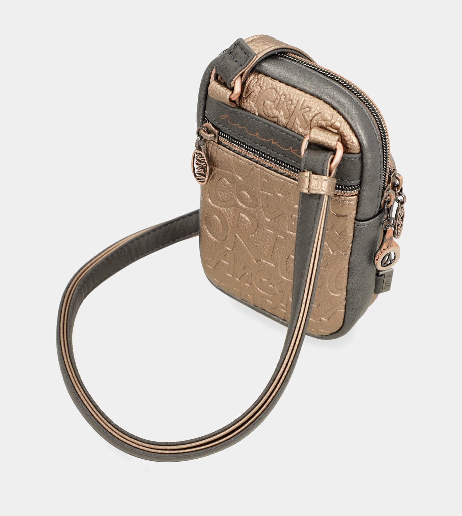 Intentions mini crossbody bag with pocket