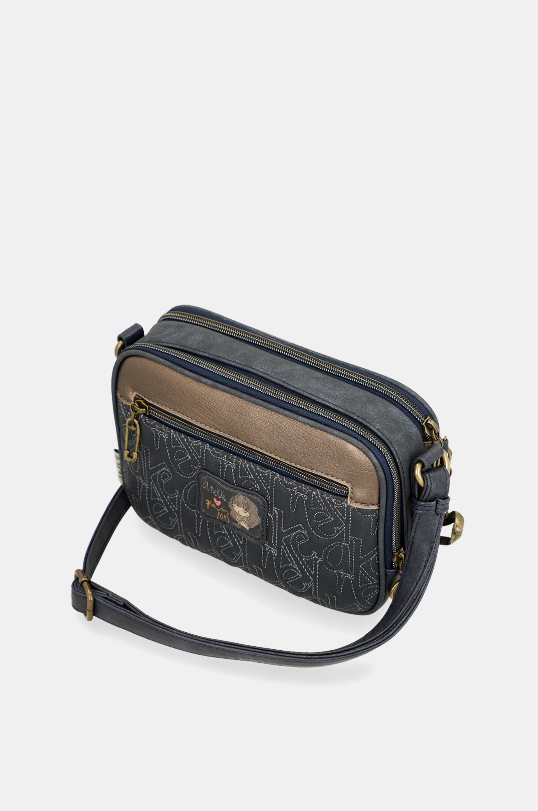 Studio 2-compartment crossbody bag