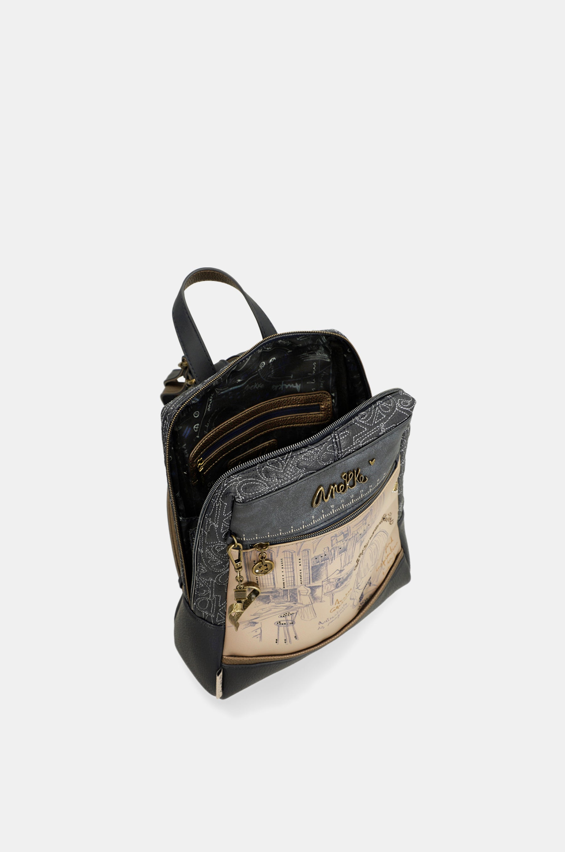 Studio backpack for leisure use
