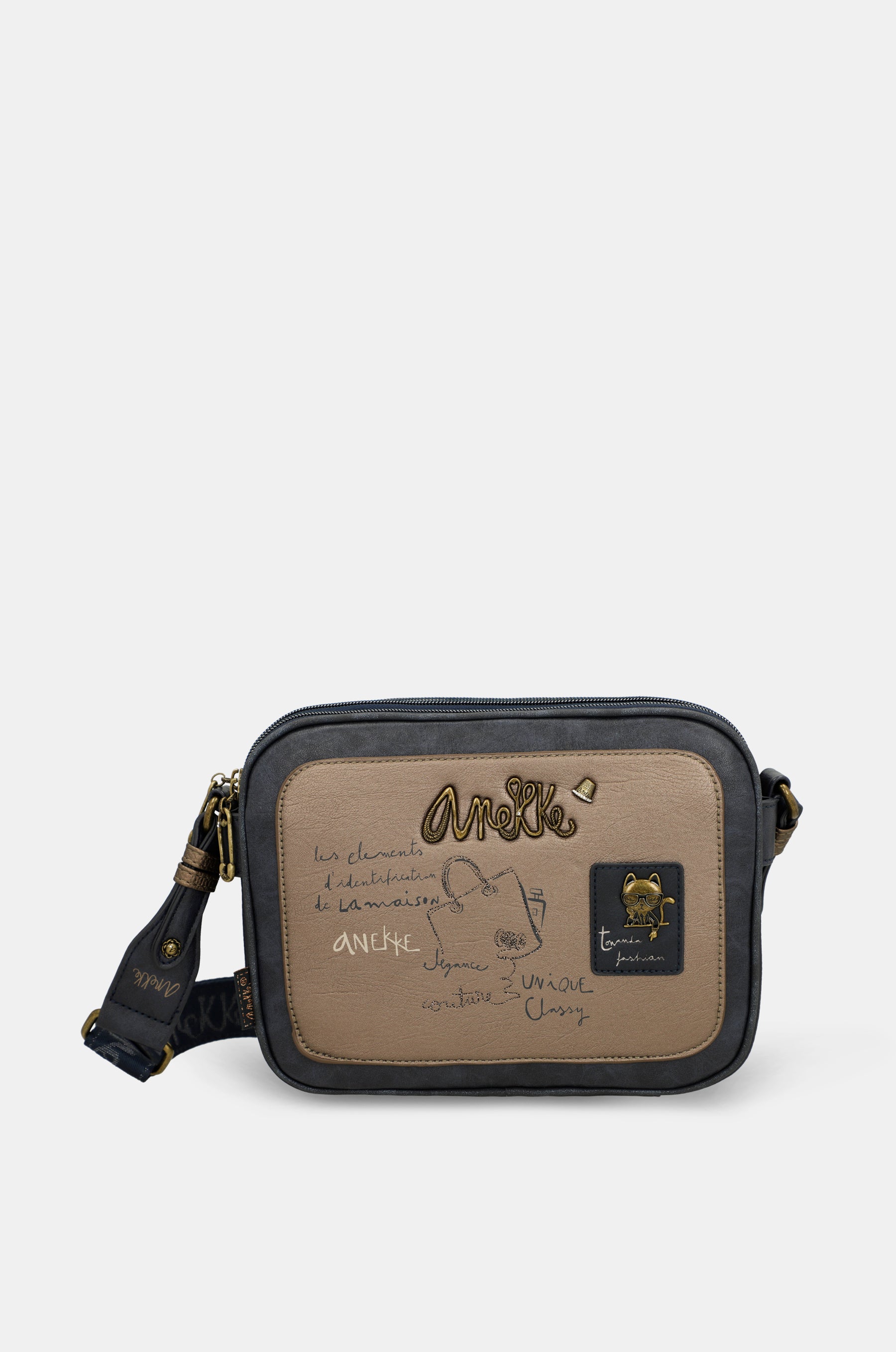 Boutique 3-compartment crossbody bag