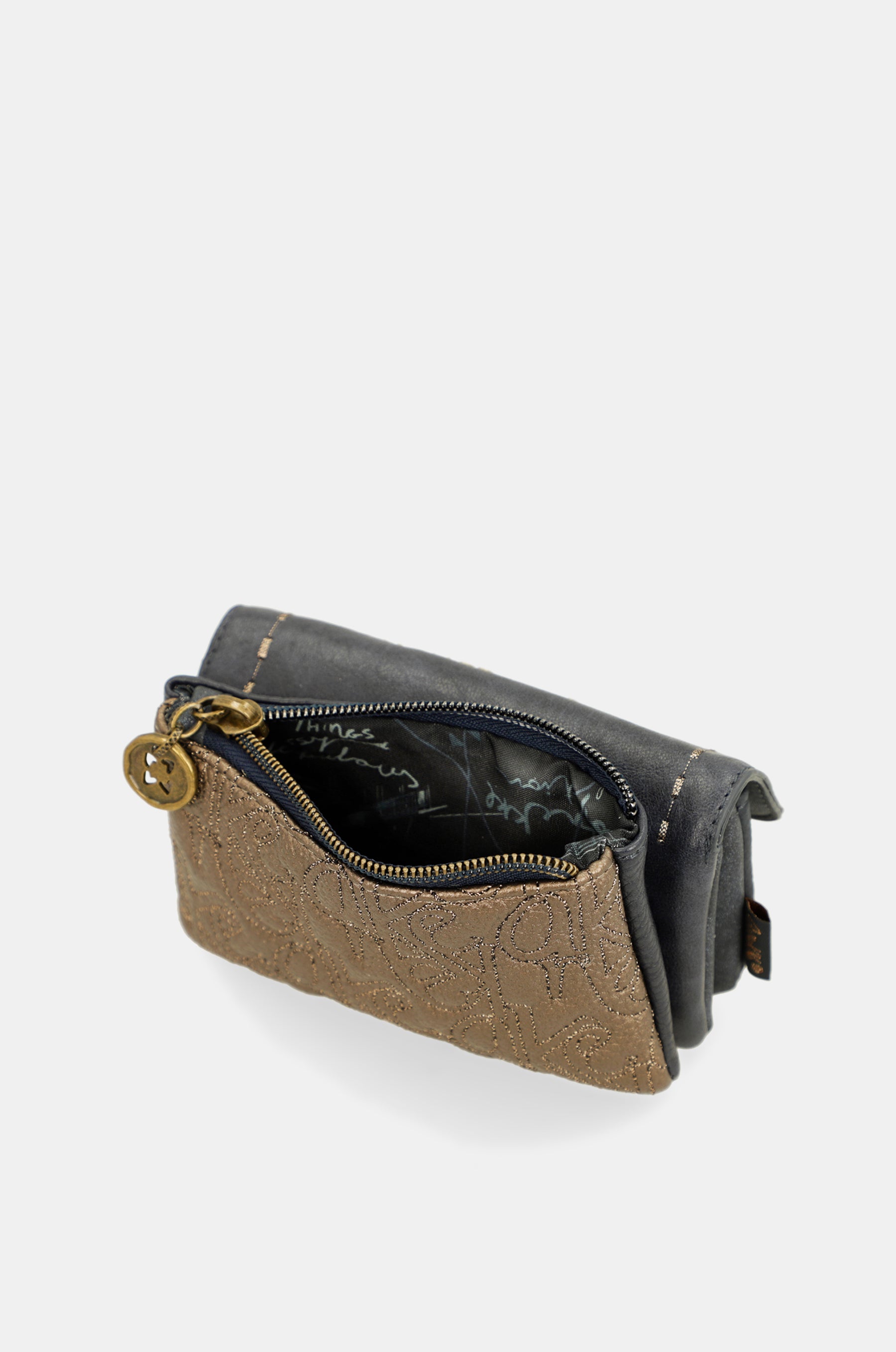 Boutique coin purse with flap