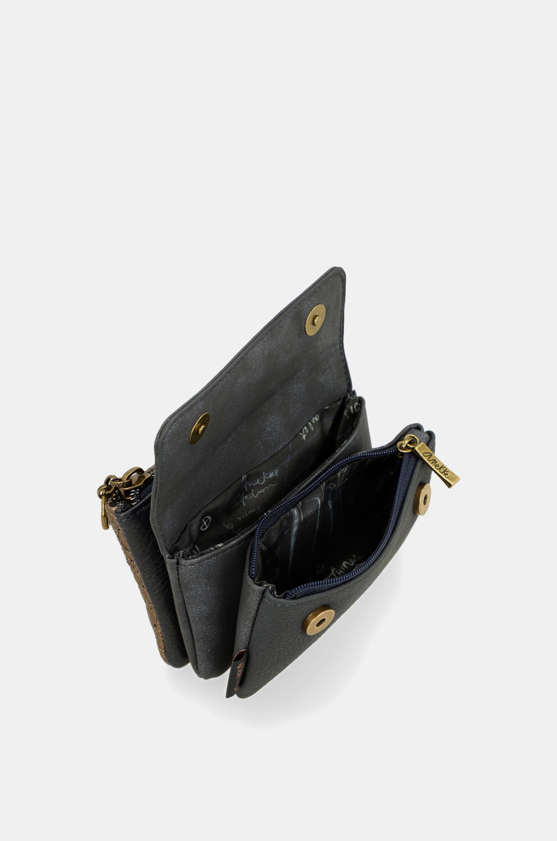 Boutique coin purse with flap