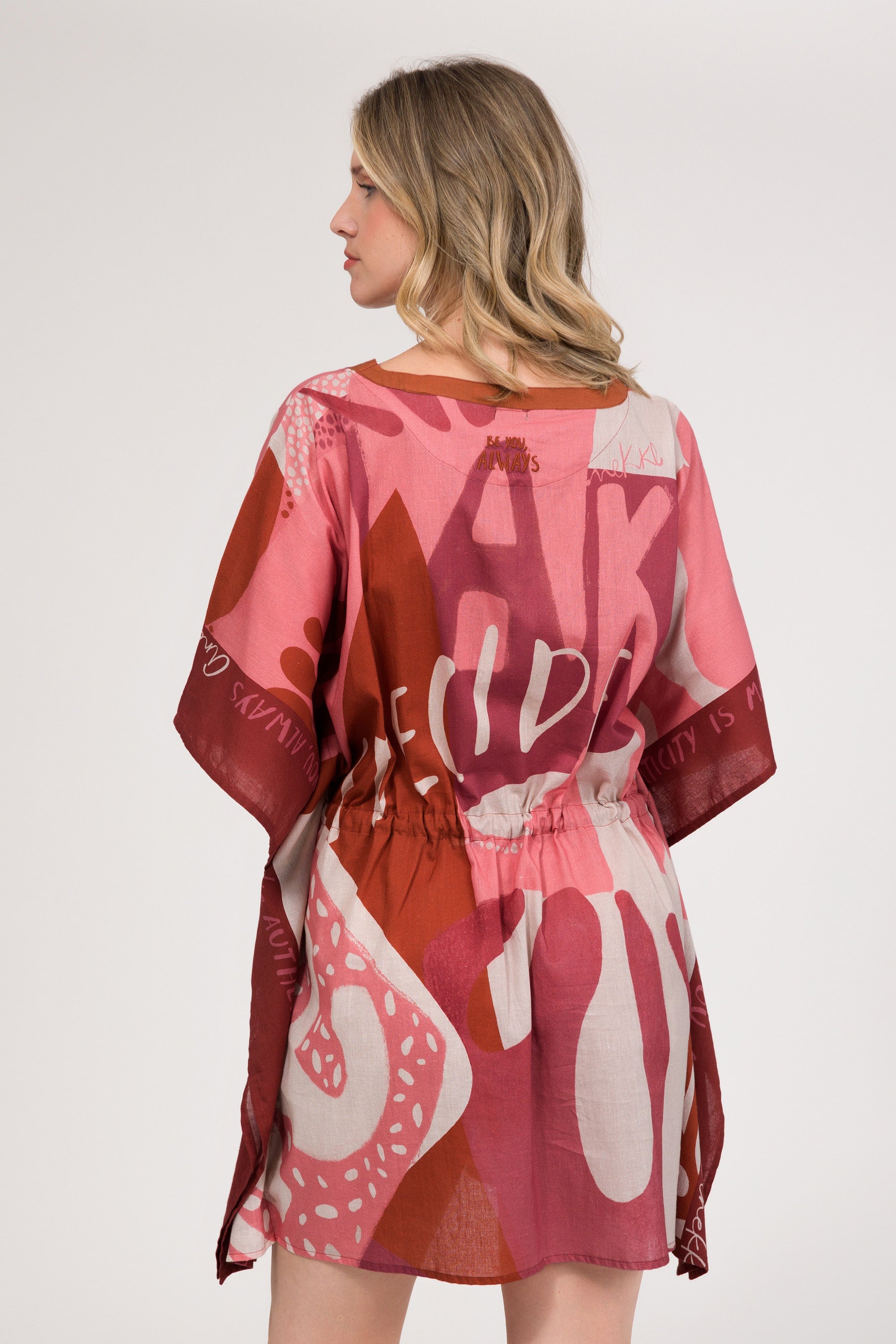 Printed kaftan