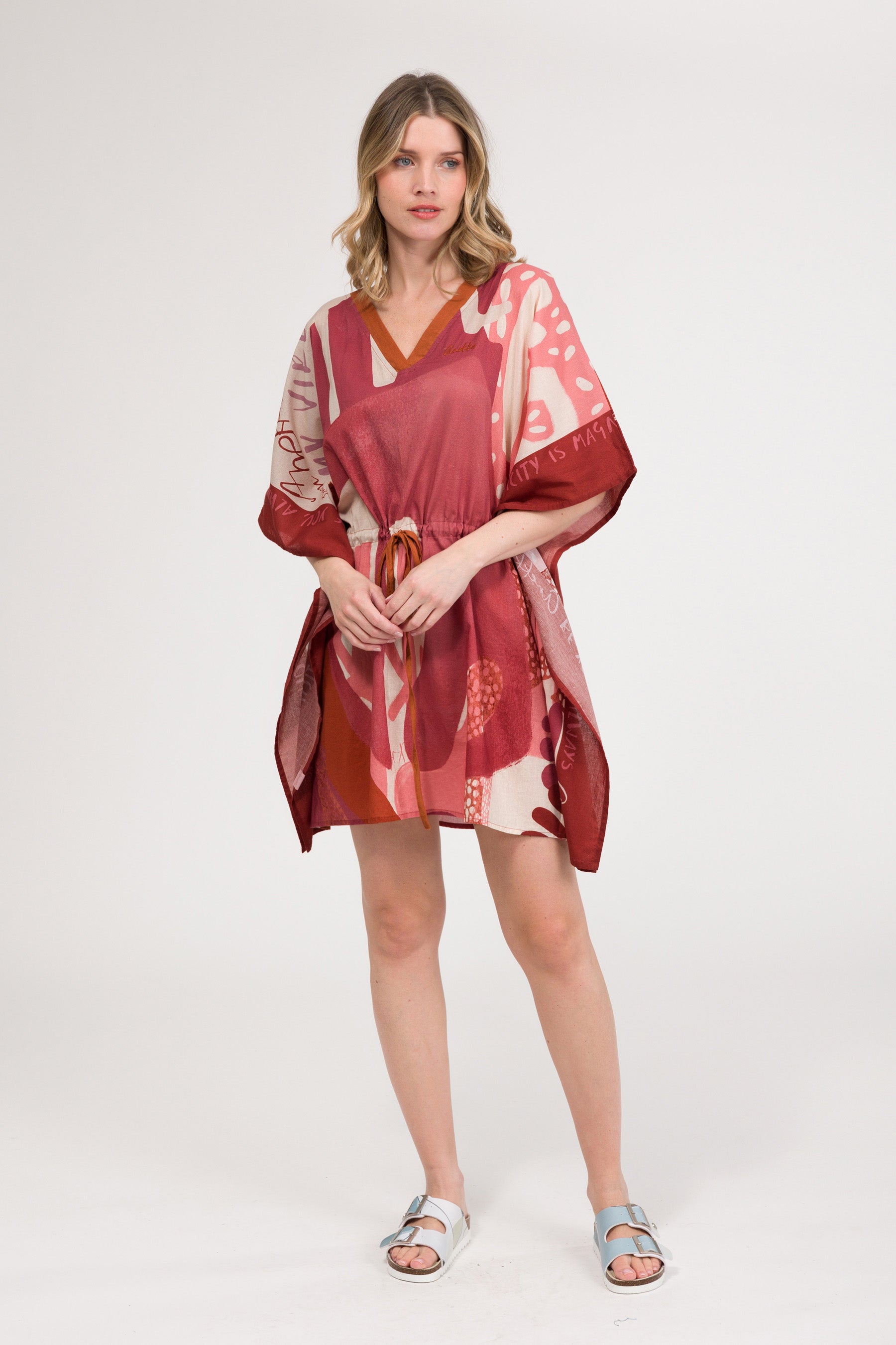 Printed kaftan