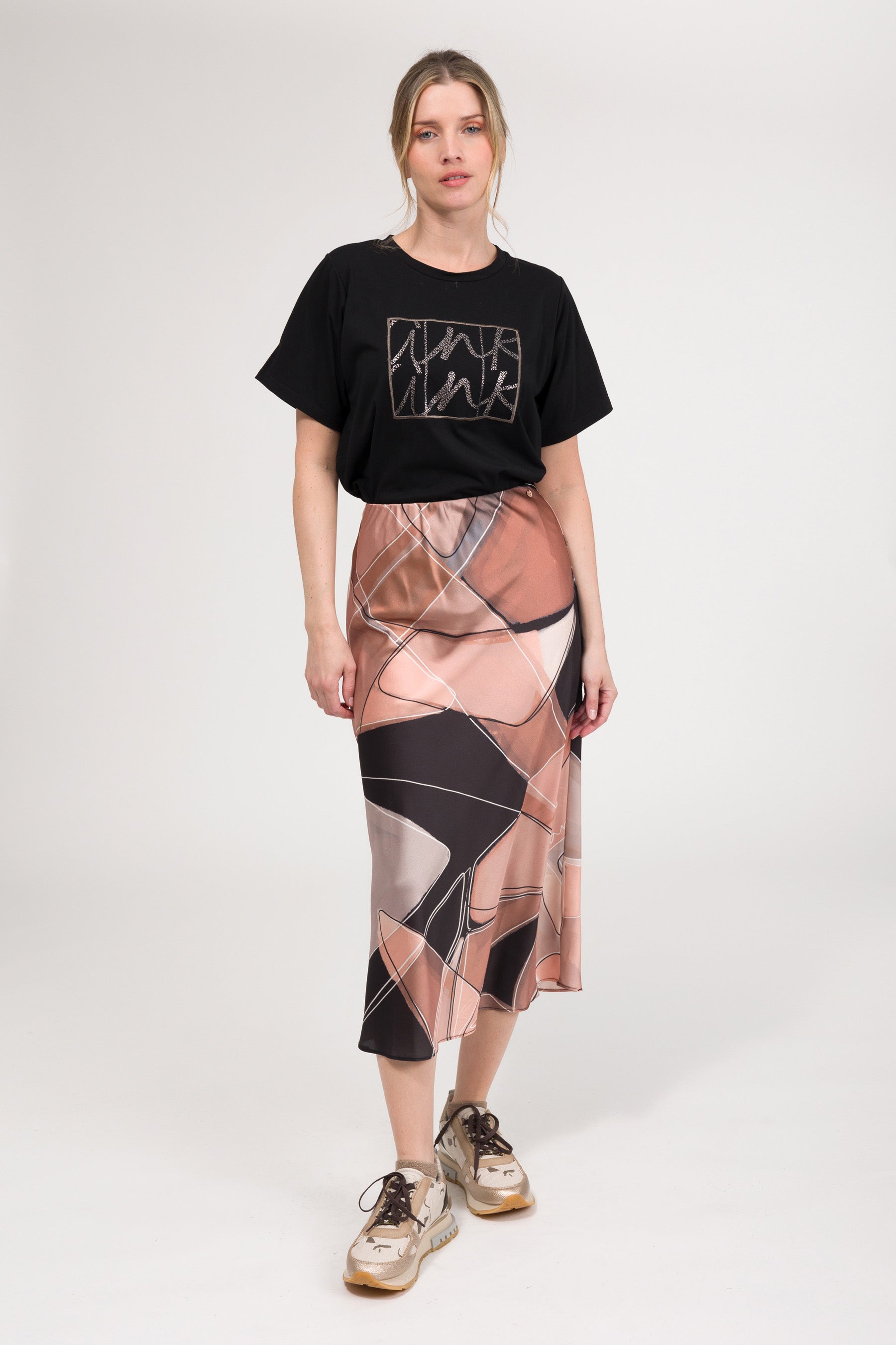 Printed skirt