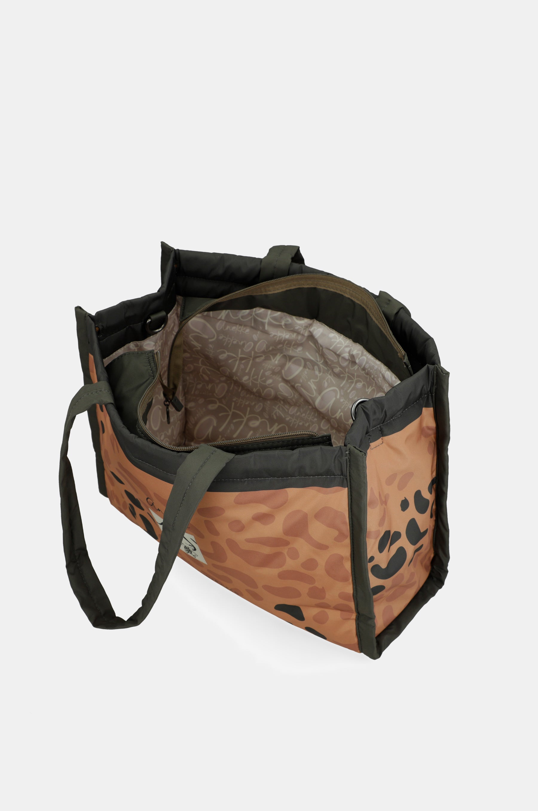 Terracotta quilted bag