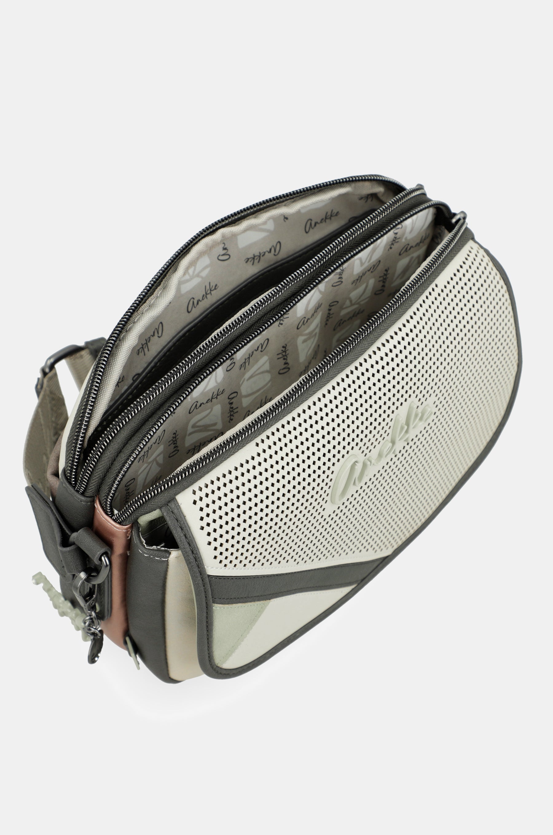 Crossbody bag Symmetra with flap