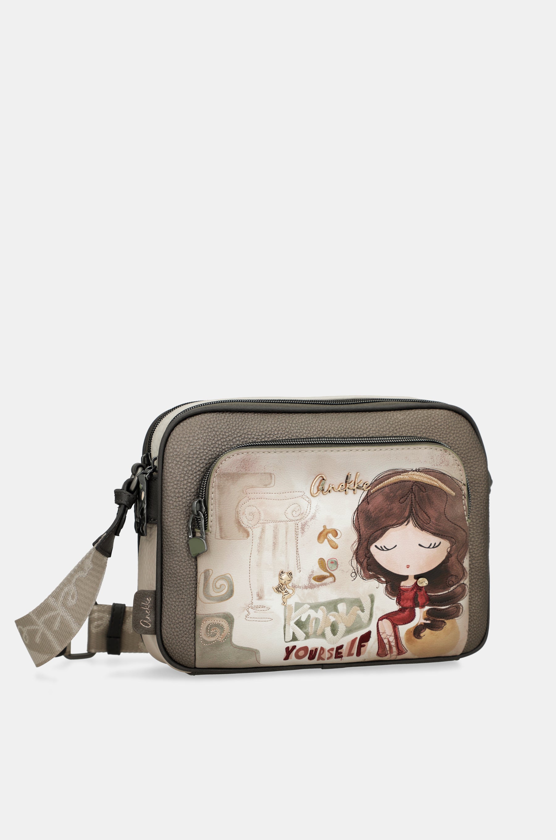 Crossbody bag Muse with front pocket