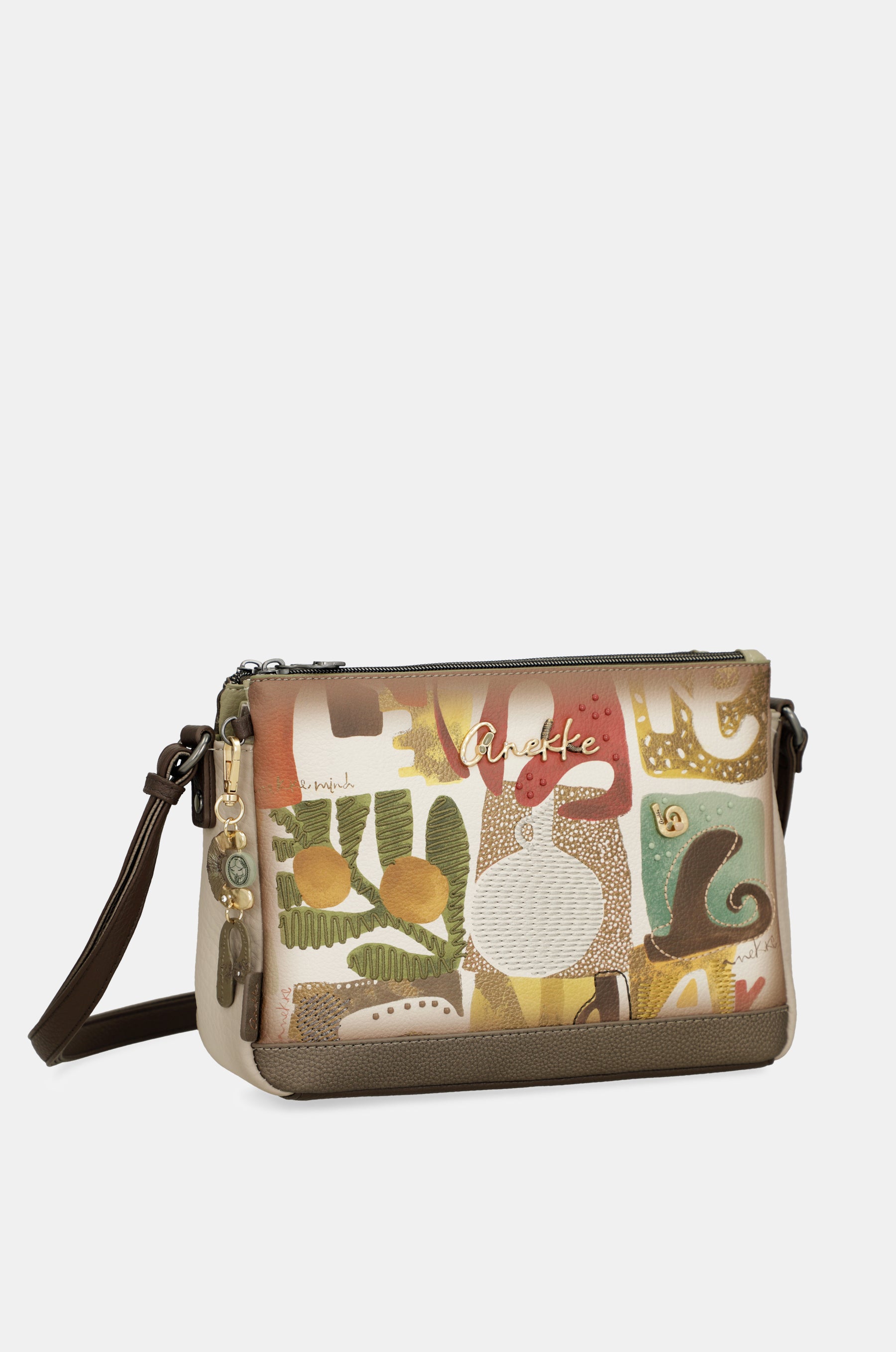 Printed crossbody bag Amphora
