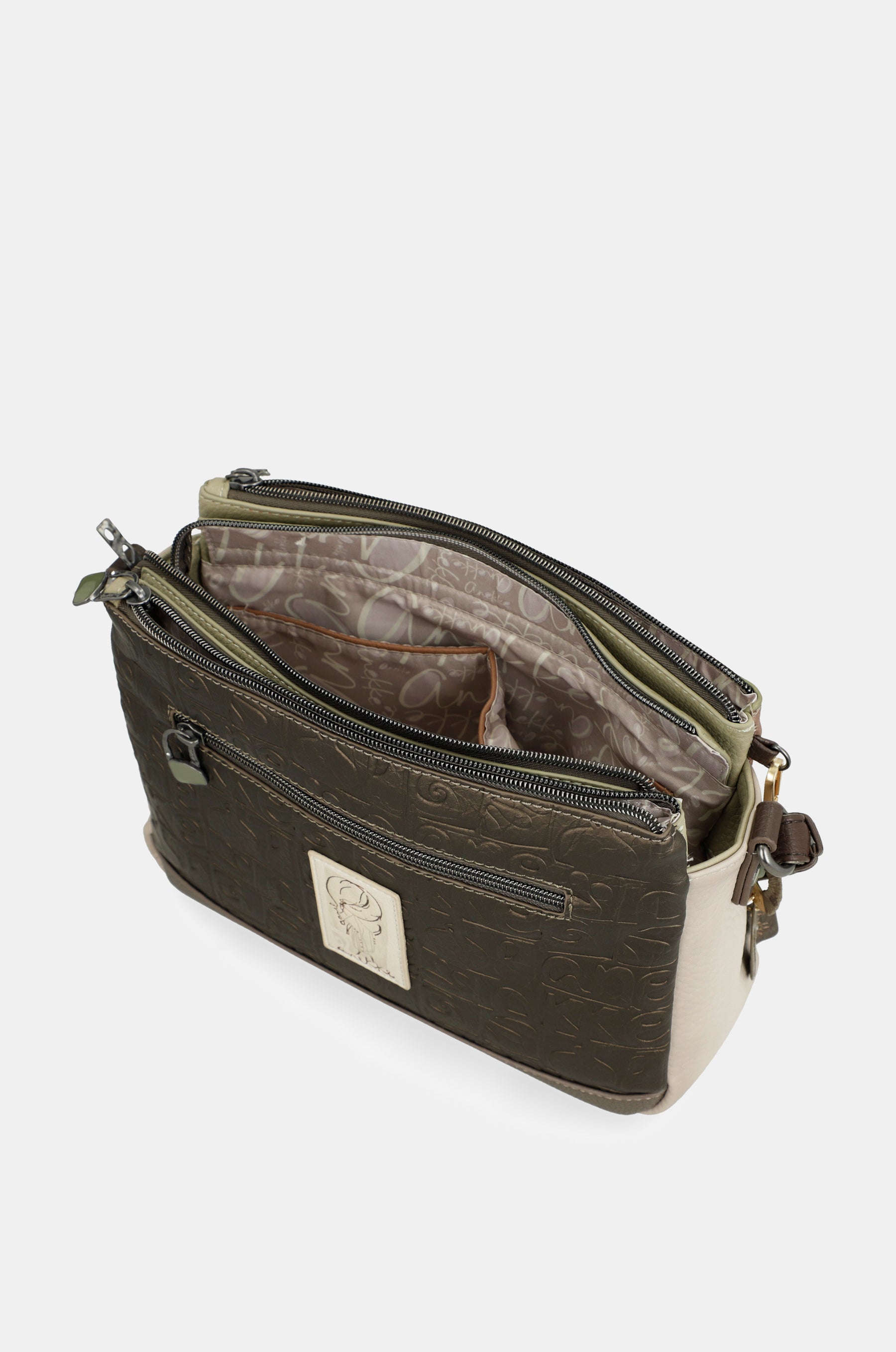 Printed crossbody bag Amphora