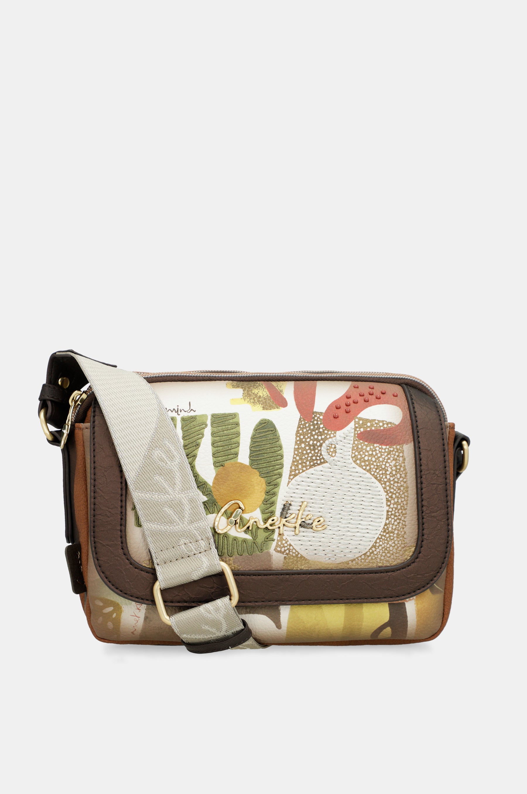 Crossbody bag Amphora with flap