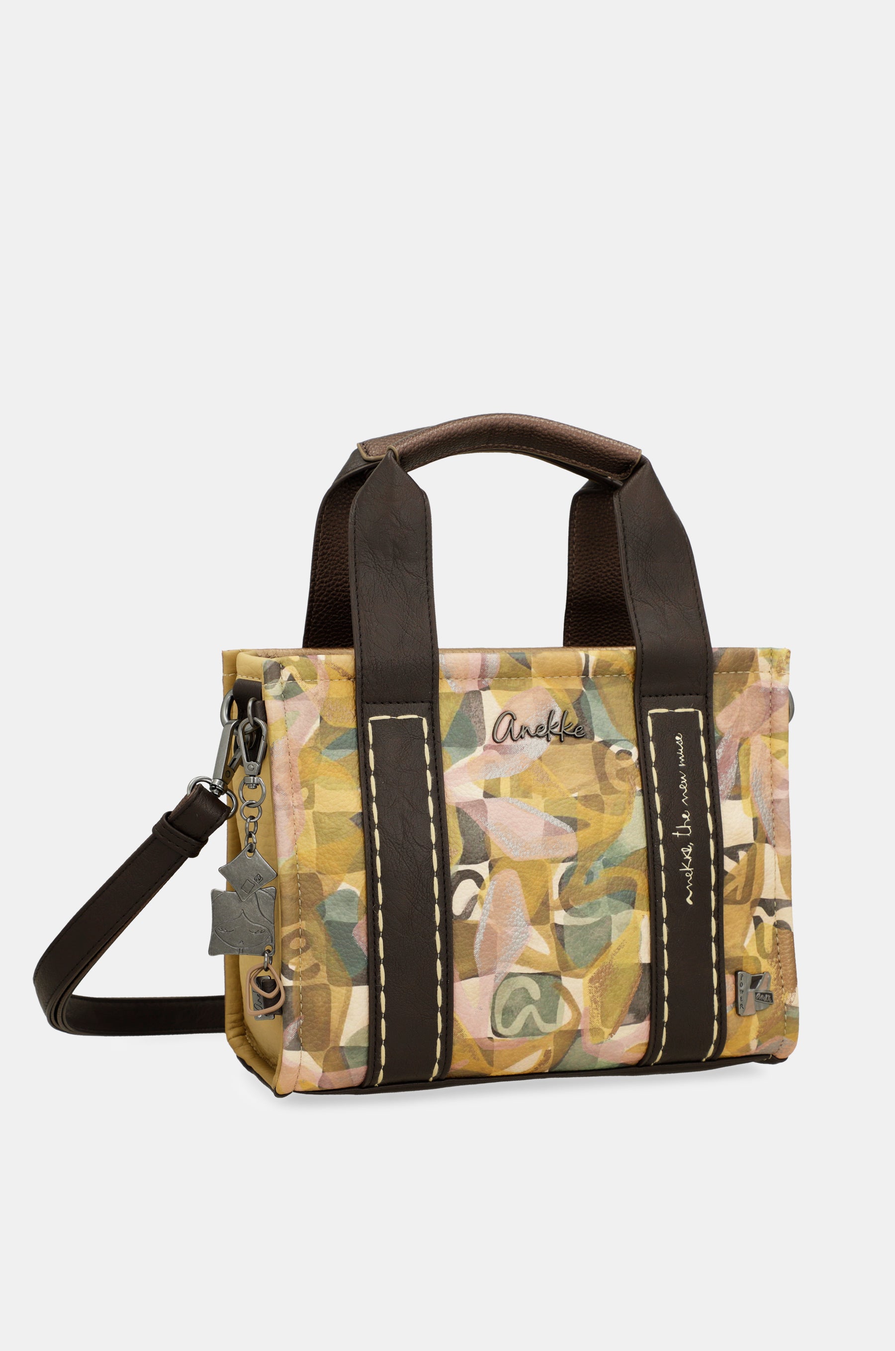 Double-handle bag and crossbody bag Bloom