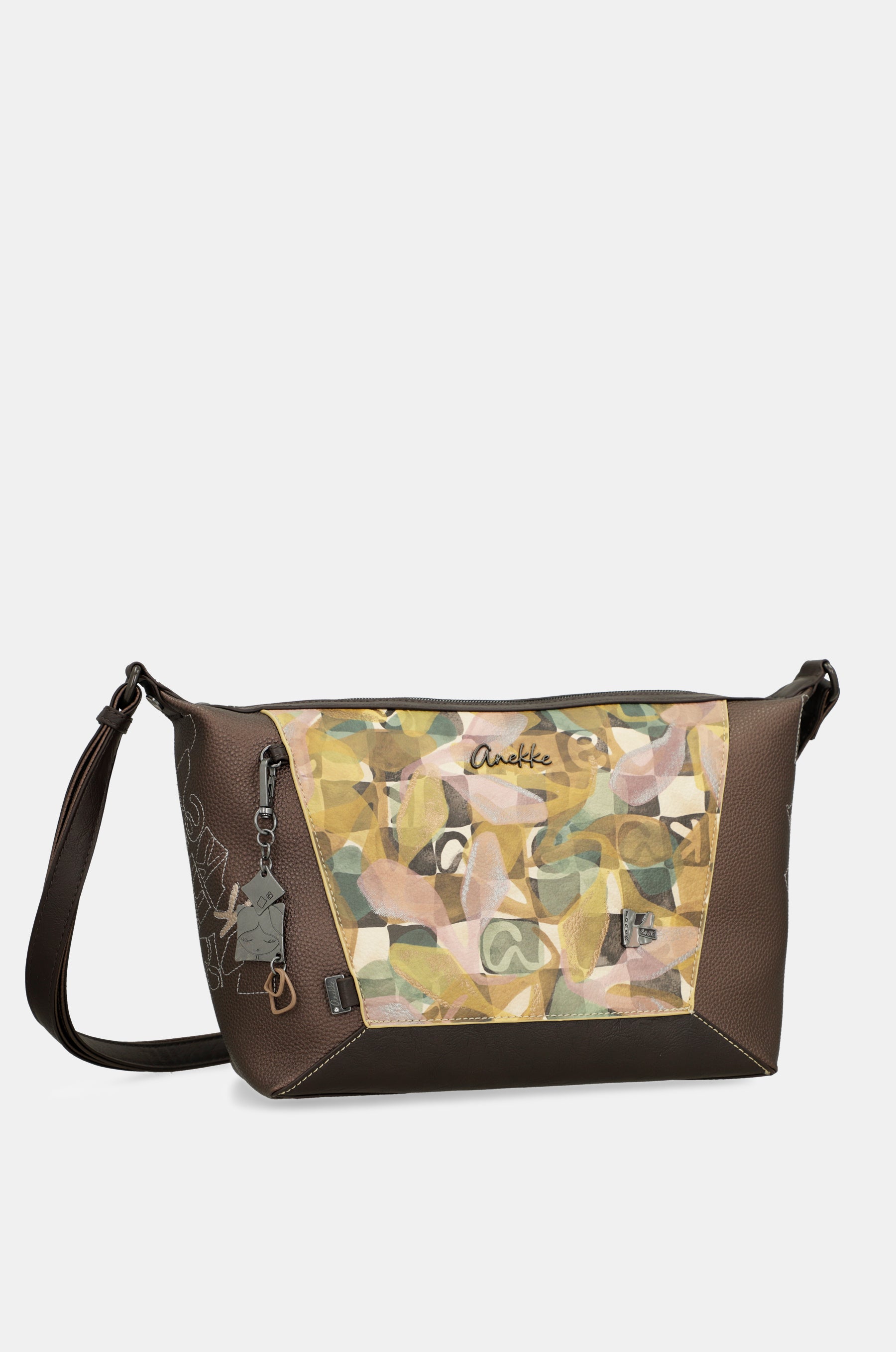 Printed crossbody bag Bloom
