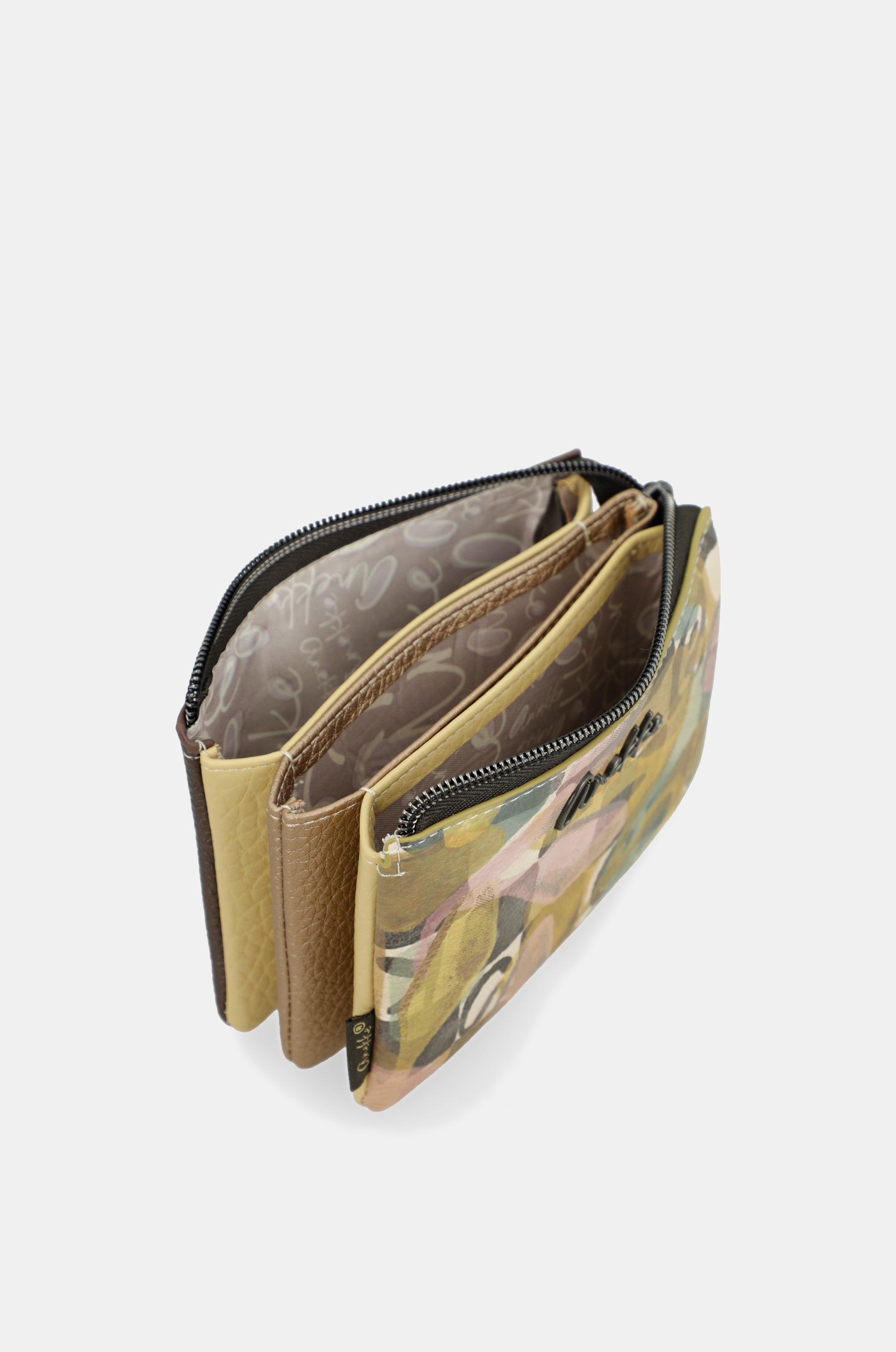 Triple-compartment purse Bloom