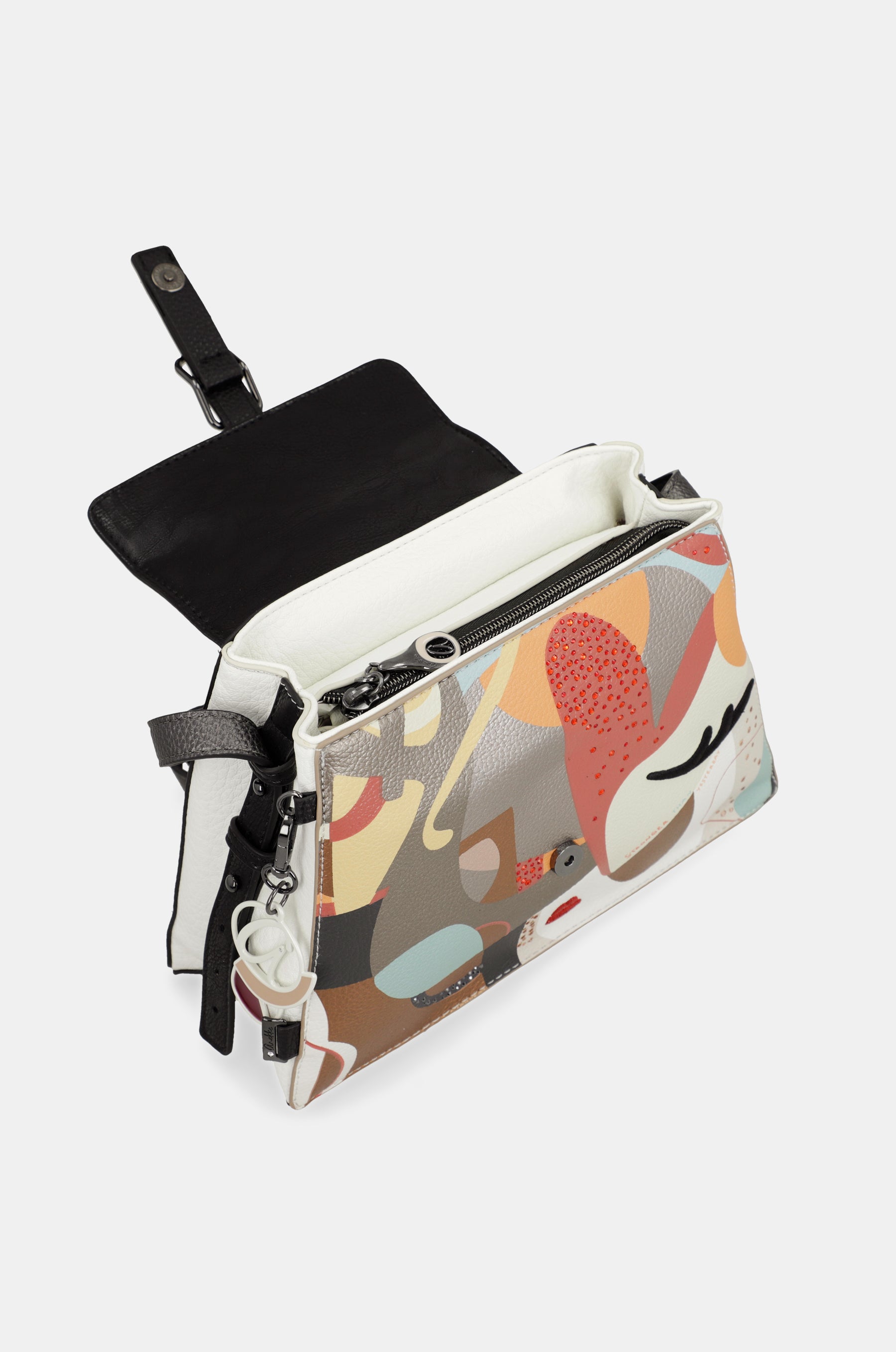 Crossbody bag Eikon with flap