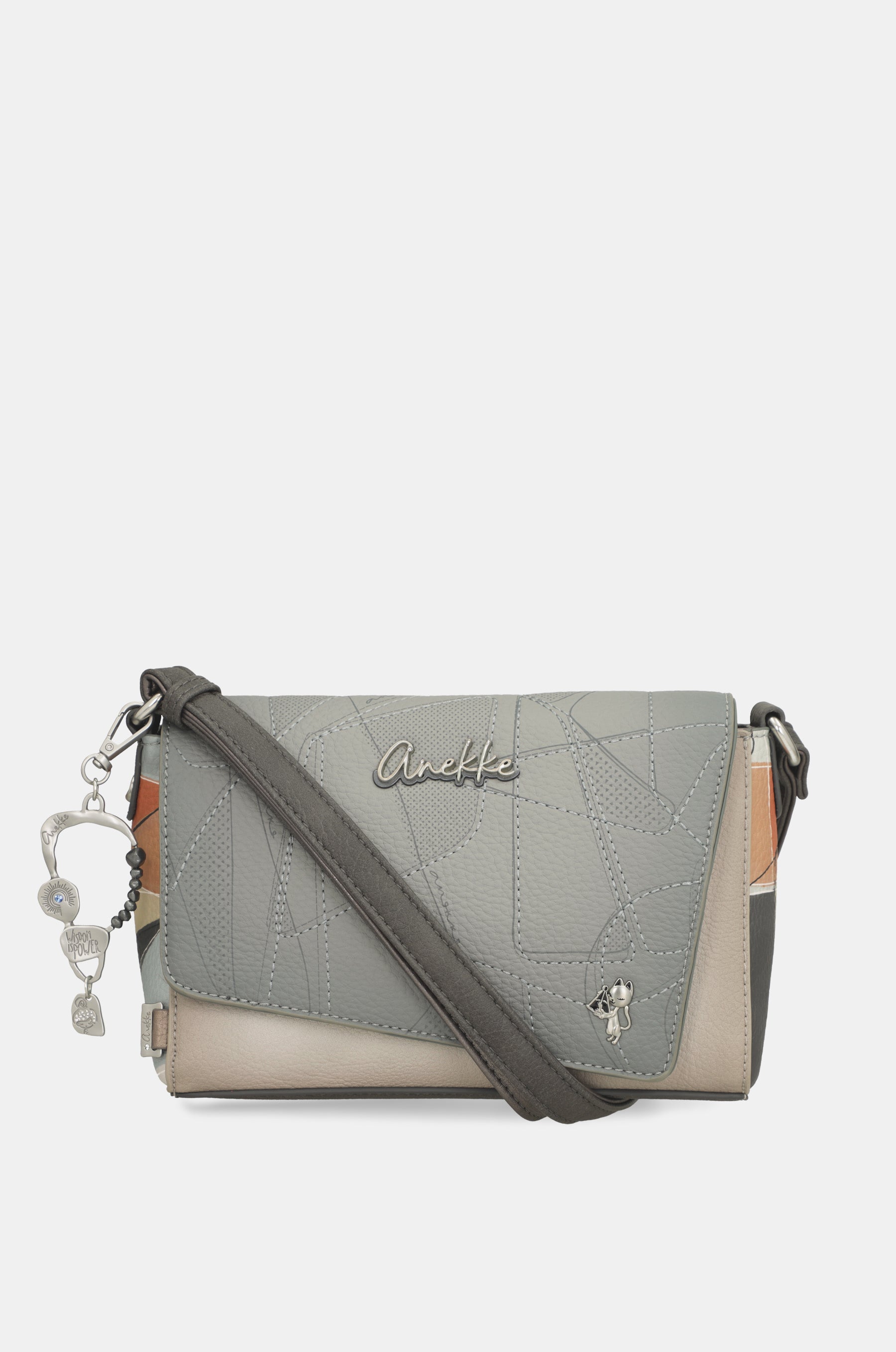 Crossbody bag Auralis with flap