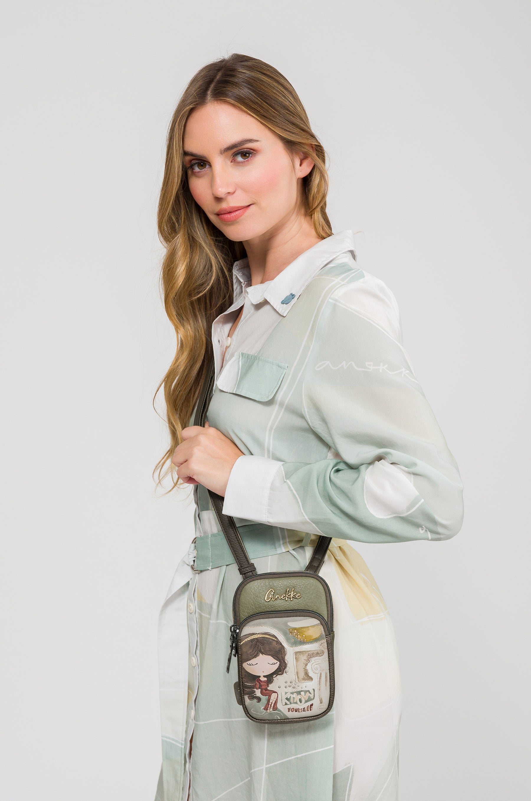 Mini crossbody bag Muse with pocket