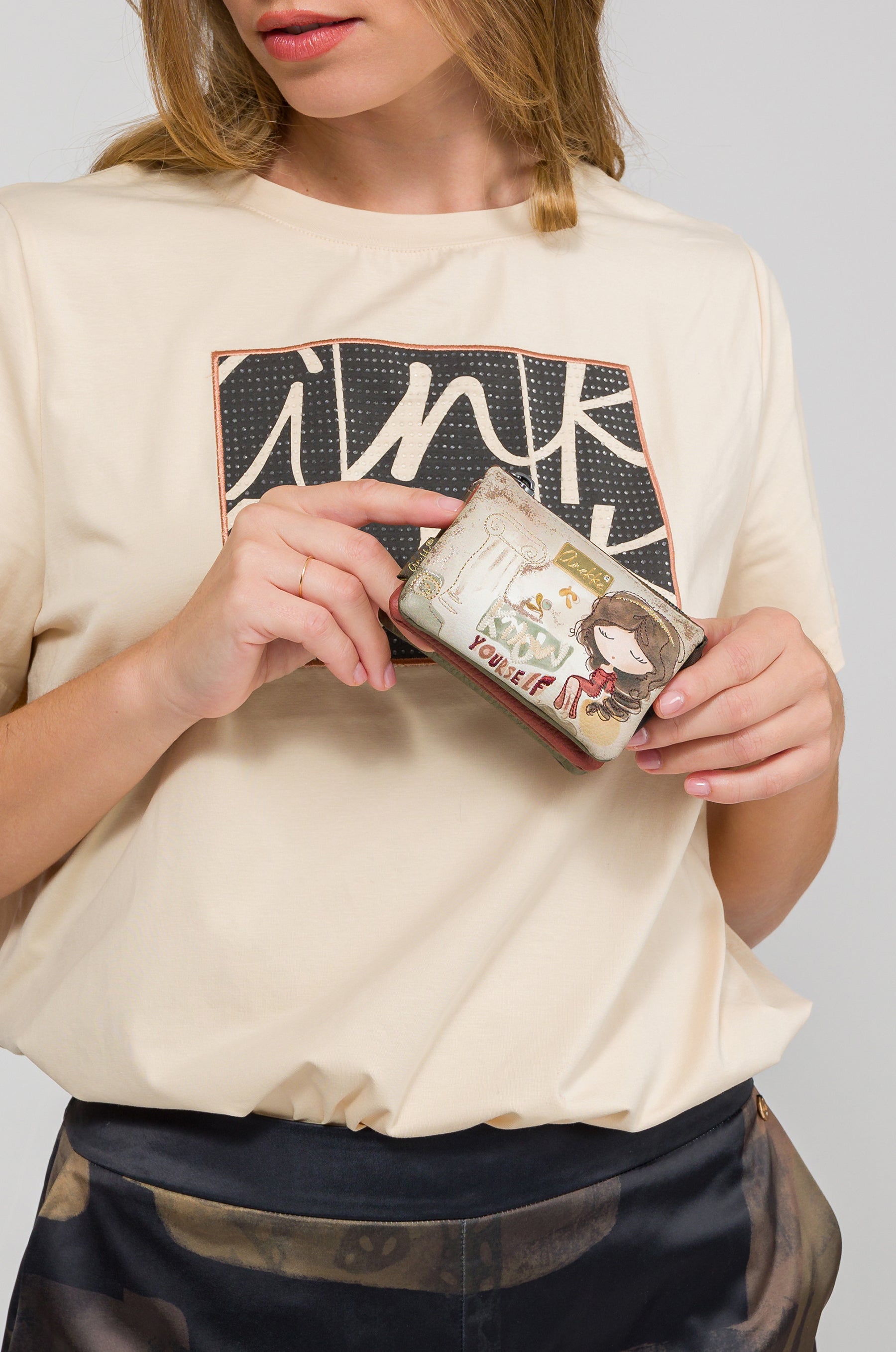 Triple-compartment purse Muse