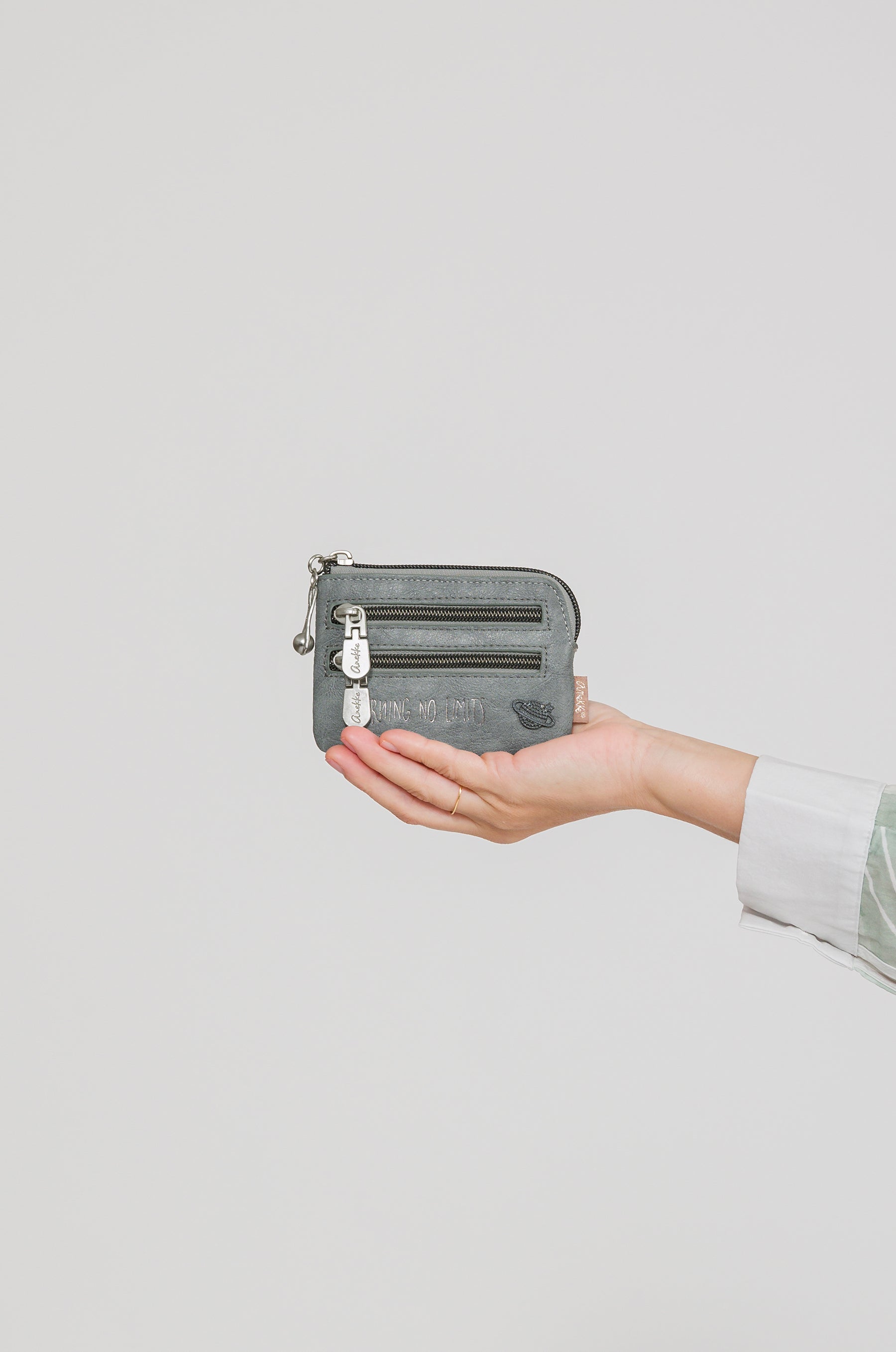 Triple-compartment purse Sophia