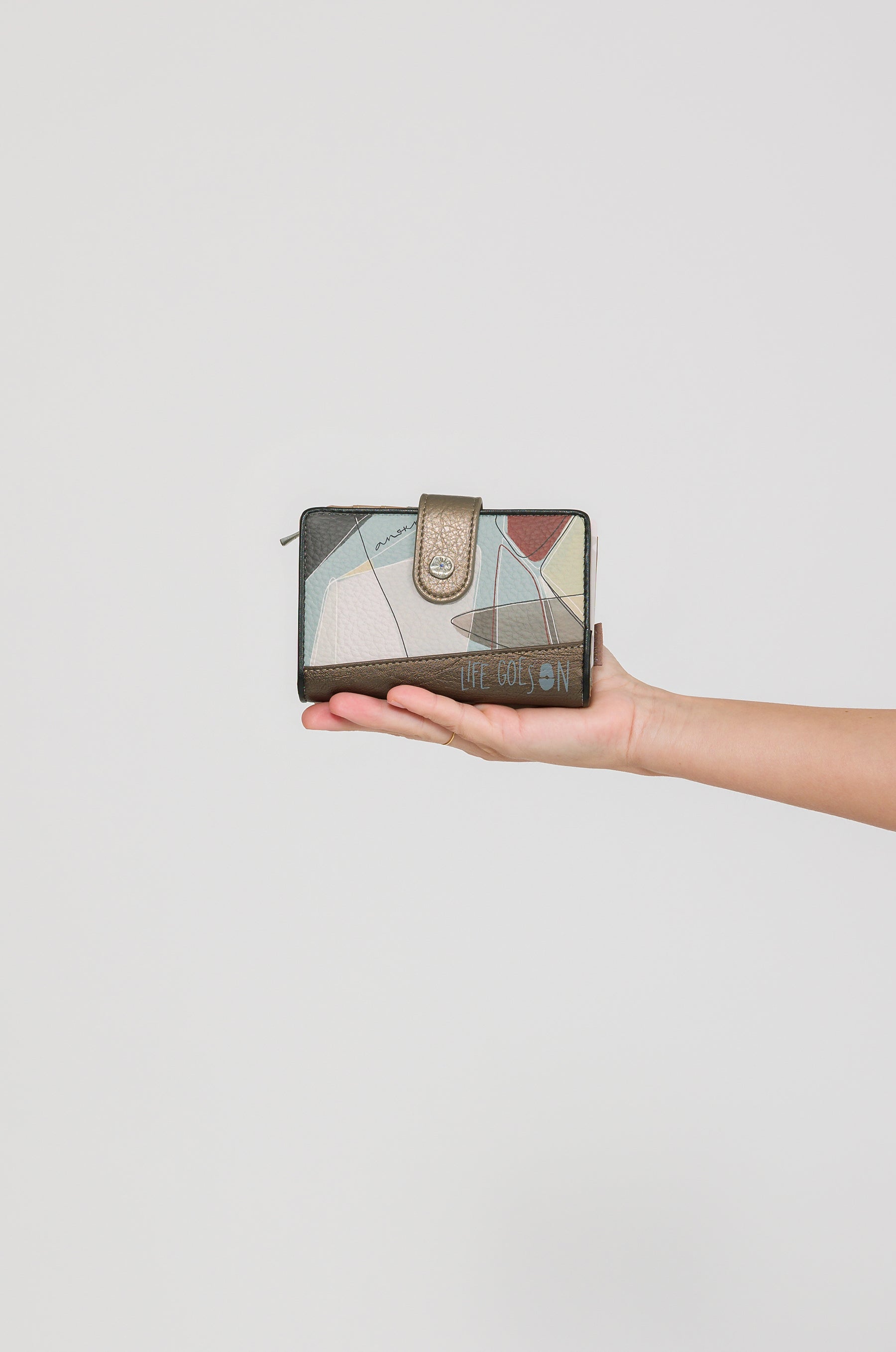 Rigid RFID wallet Sophia