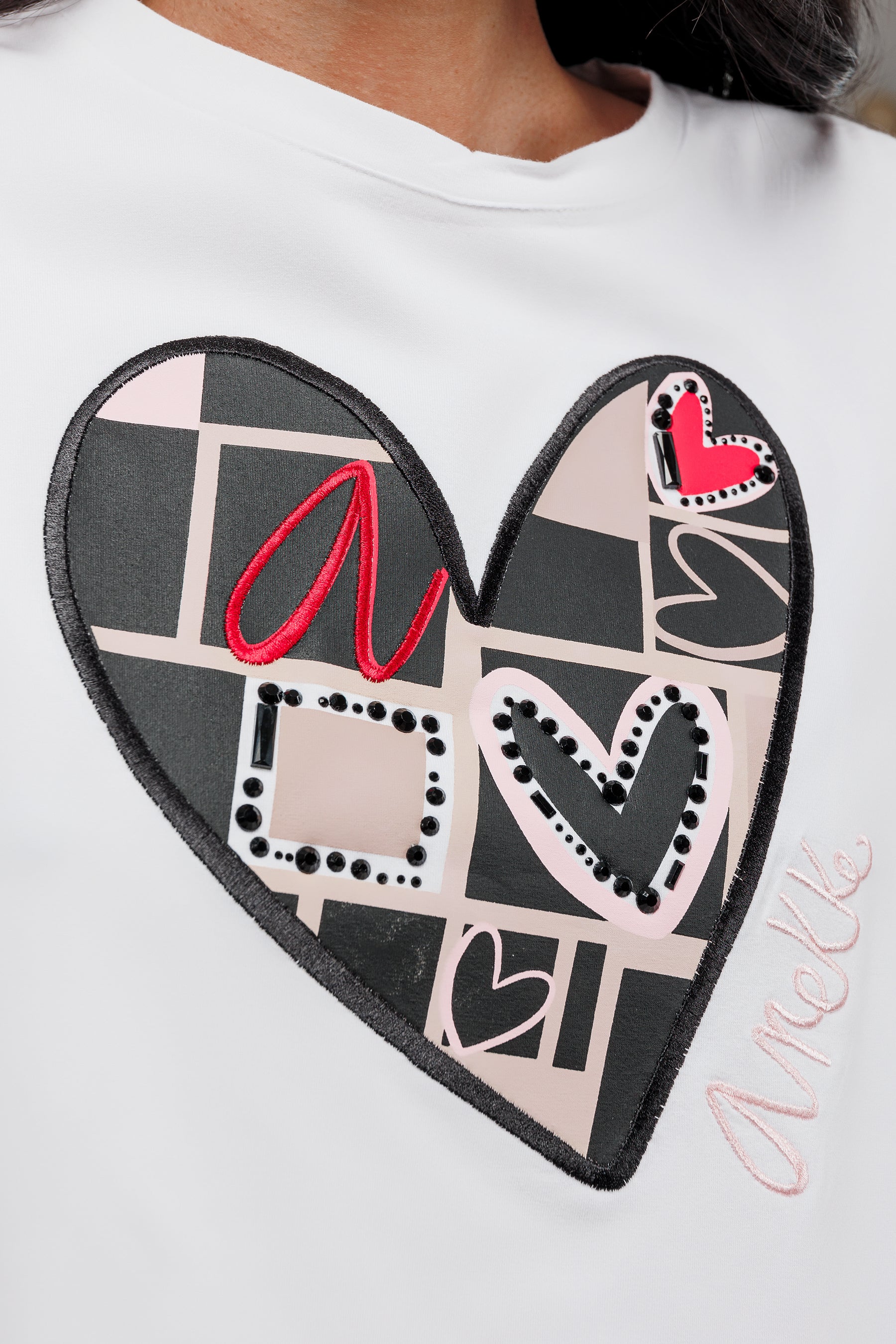 Heart short sleeve t-shirt