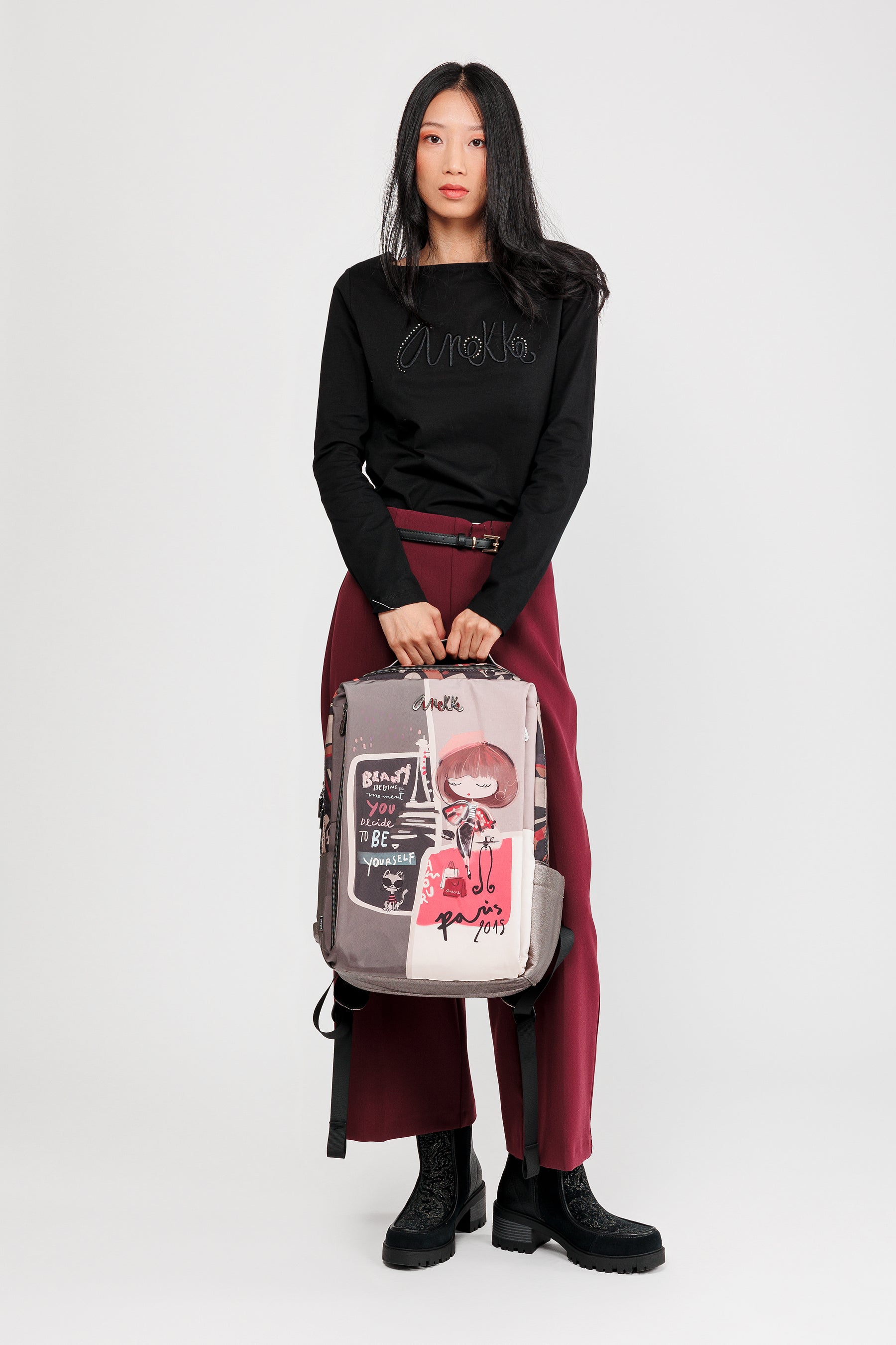 Mademoiselle large travel backpack