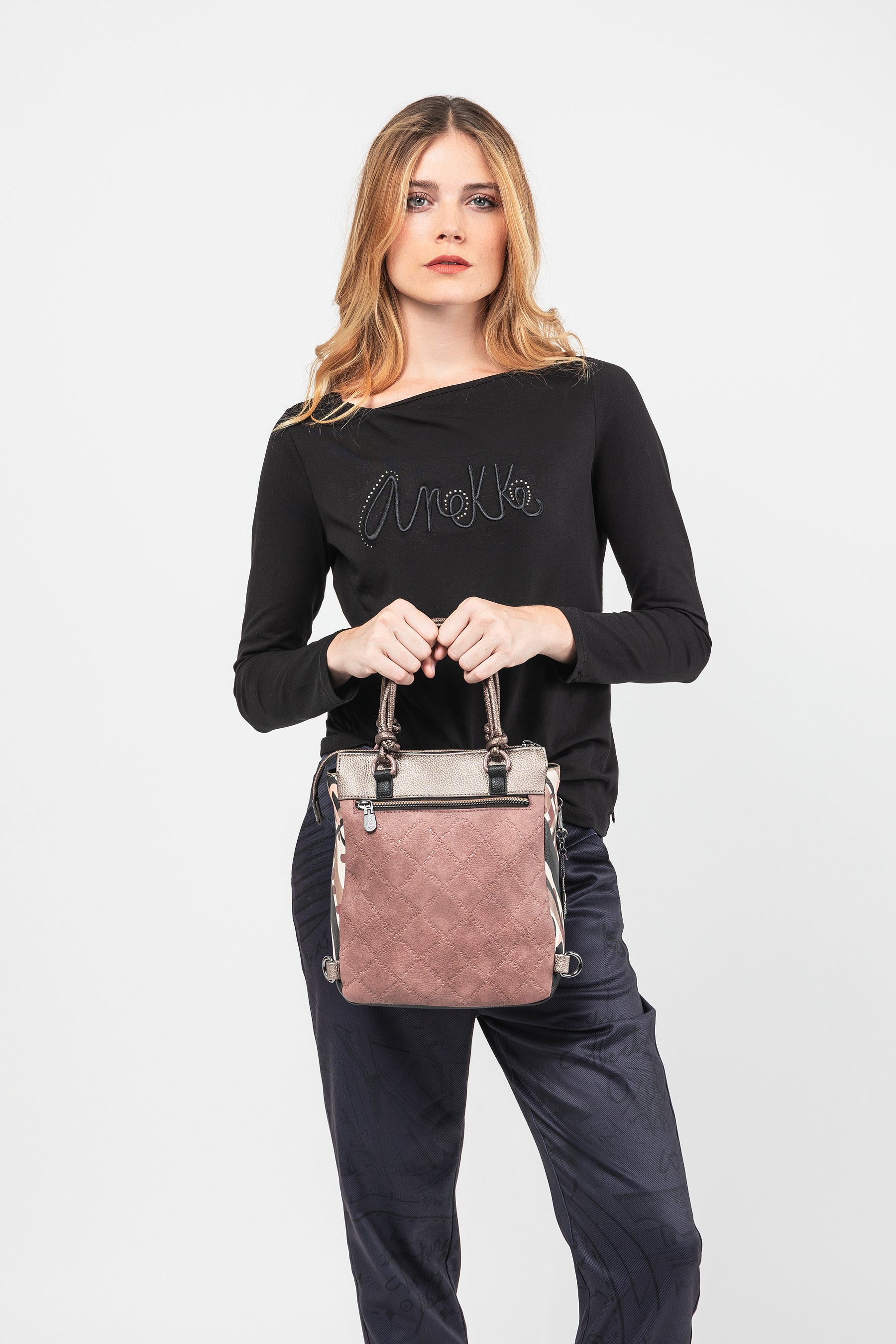 Mademoiselle short-handle backpack