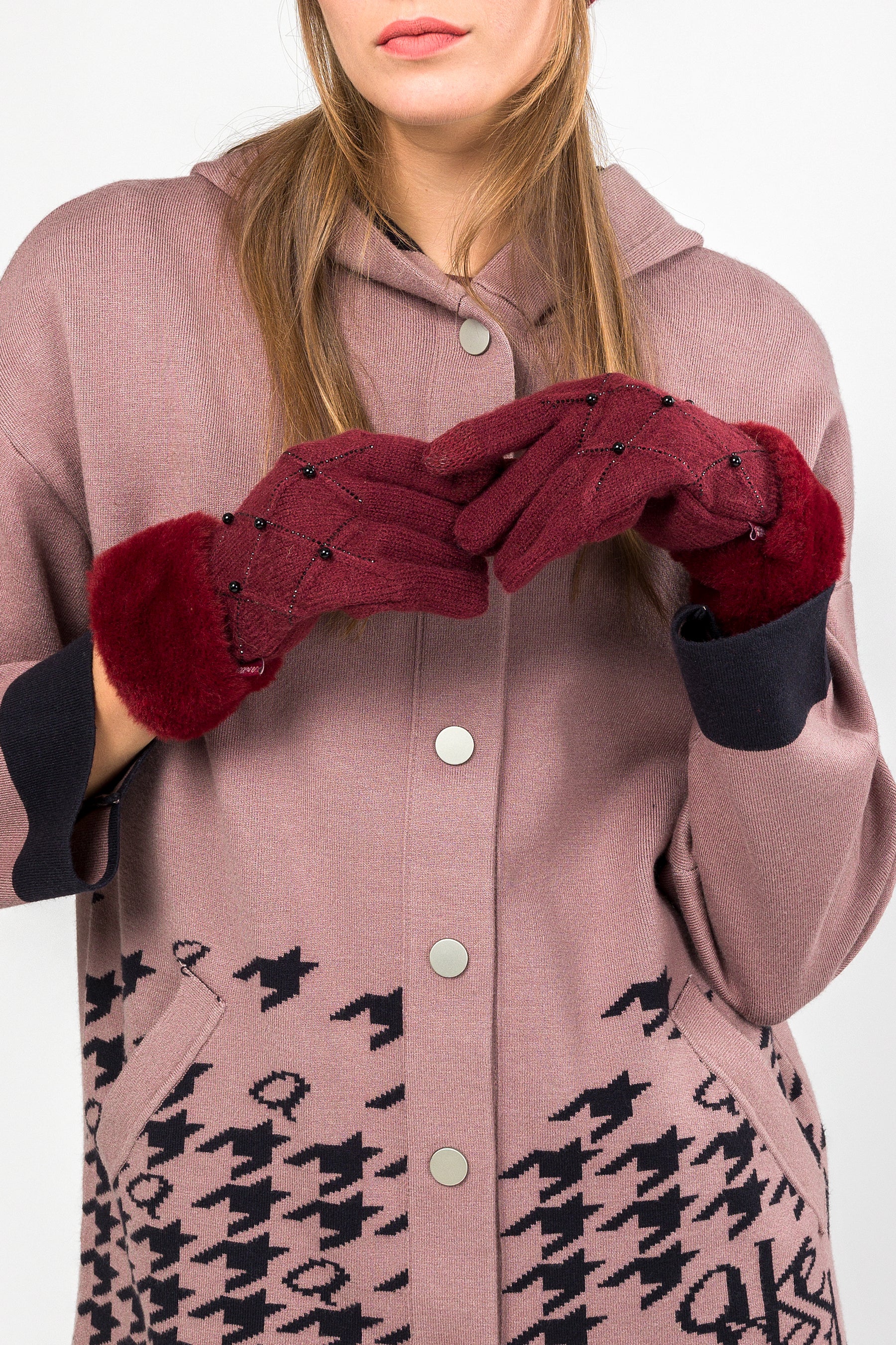 Mademoiselle knitted gloves
