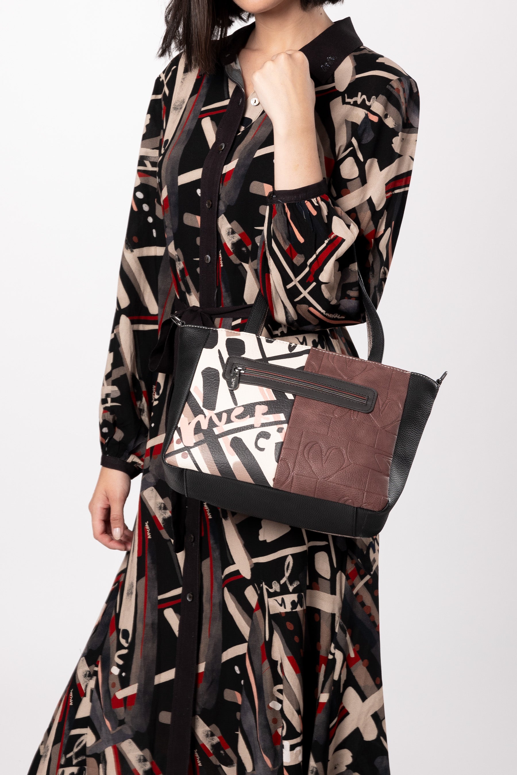 Mademoiselle shoulder bag with shoulder strap