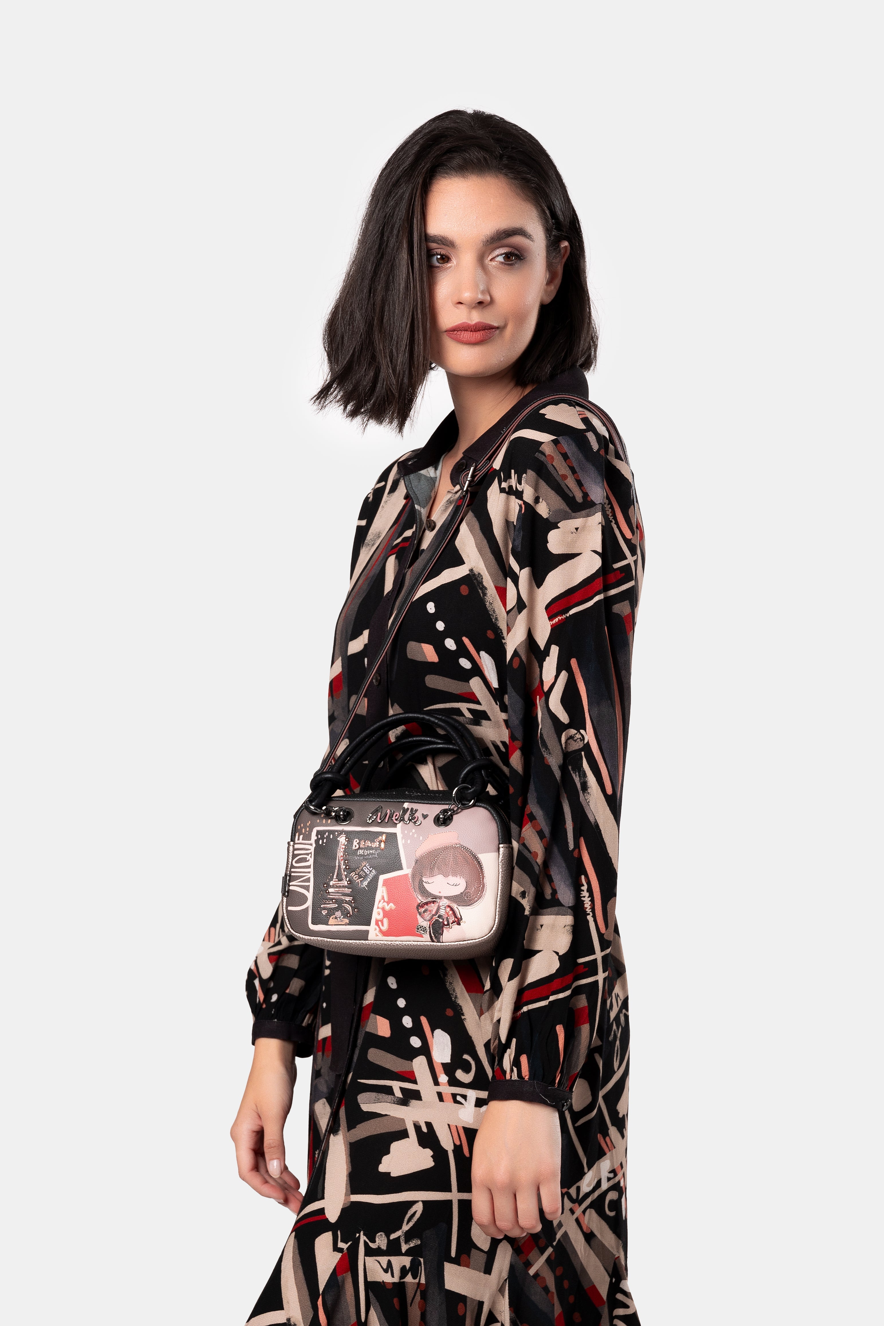 Mademoiselle small handbag with shoulder strap