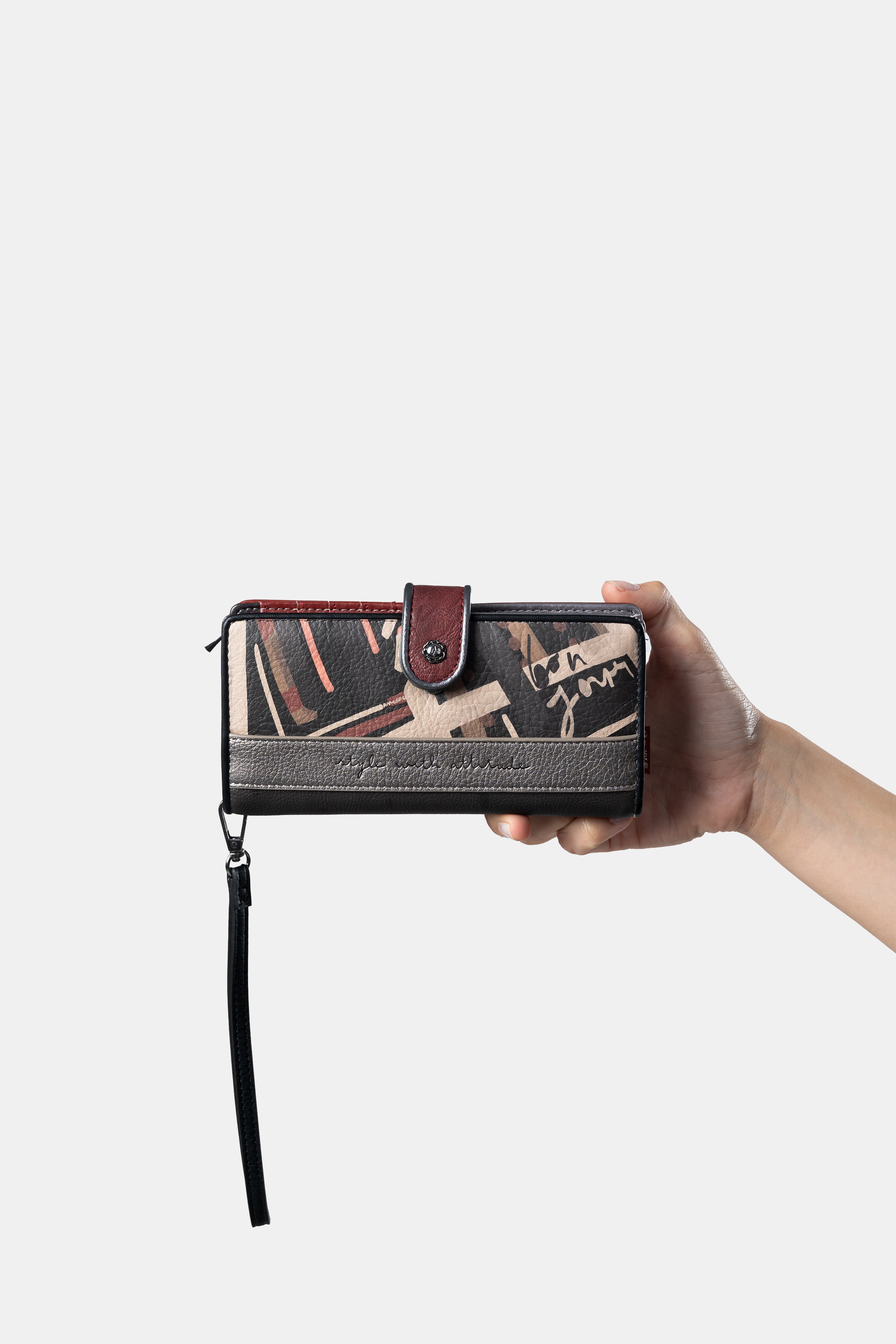 Mademoiselle large RFID wallet